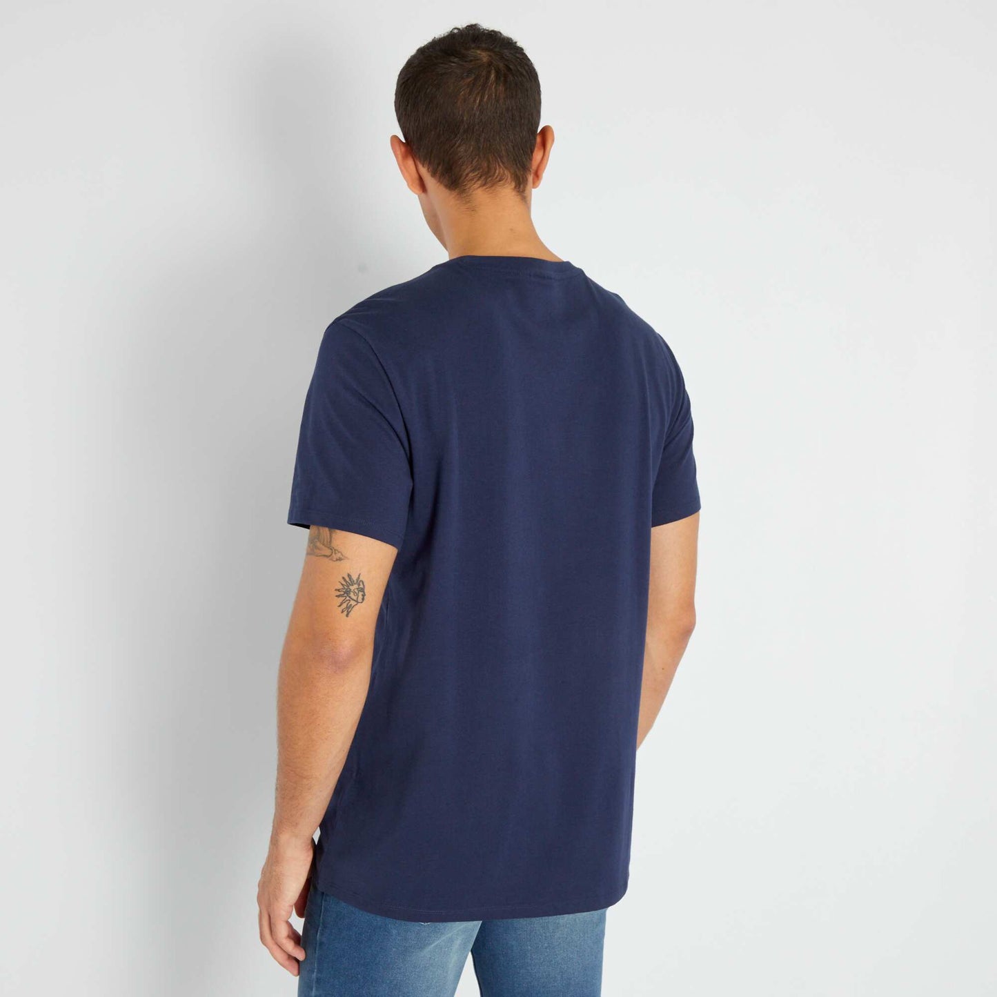 T-shirt en jersey 'Retour vers le Futur' Bleu