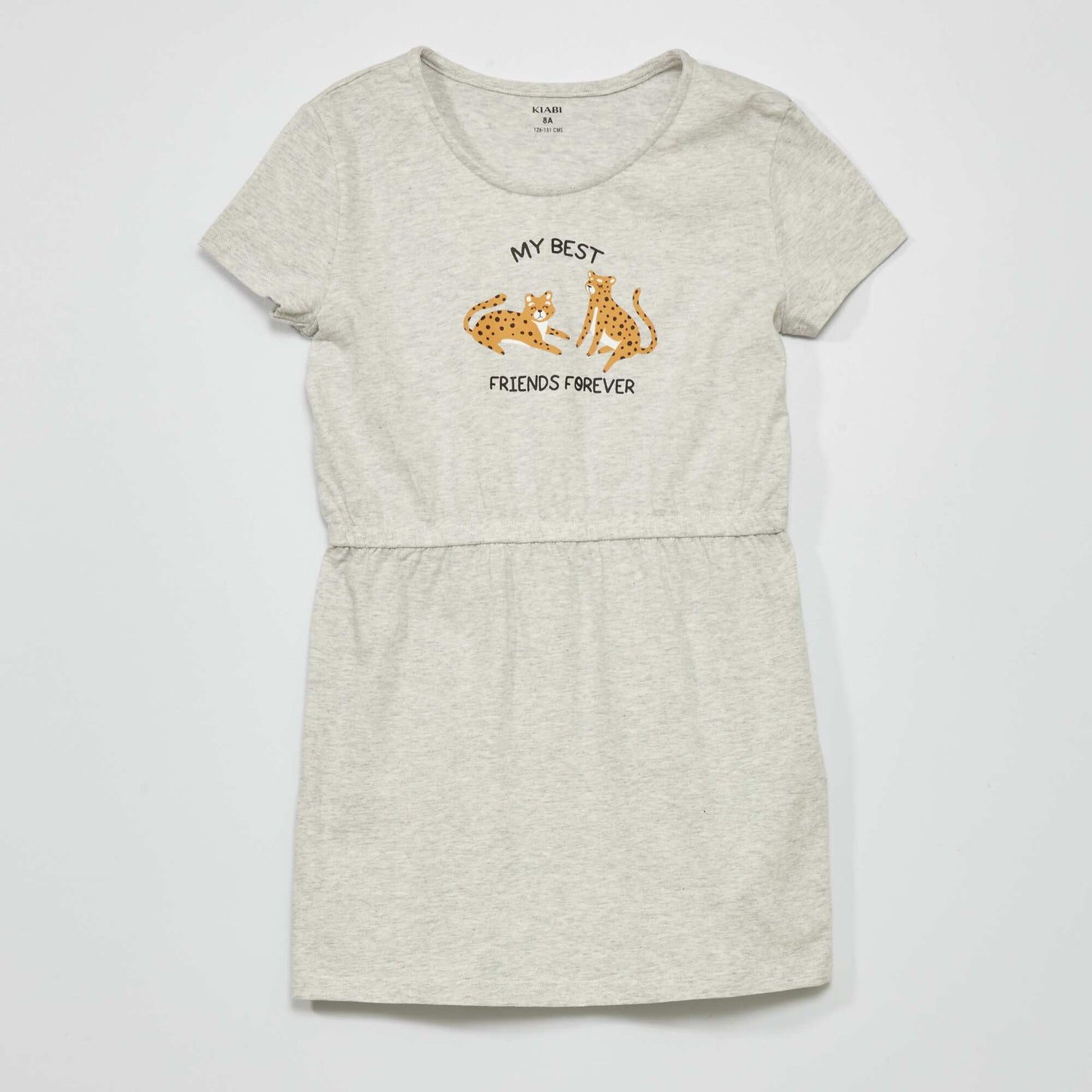 Robes en jersey avec imprim - Lot de 2 Jaune/gris