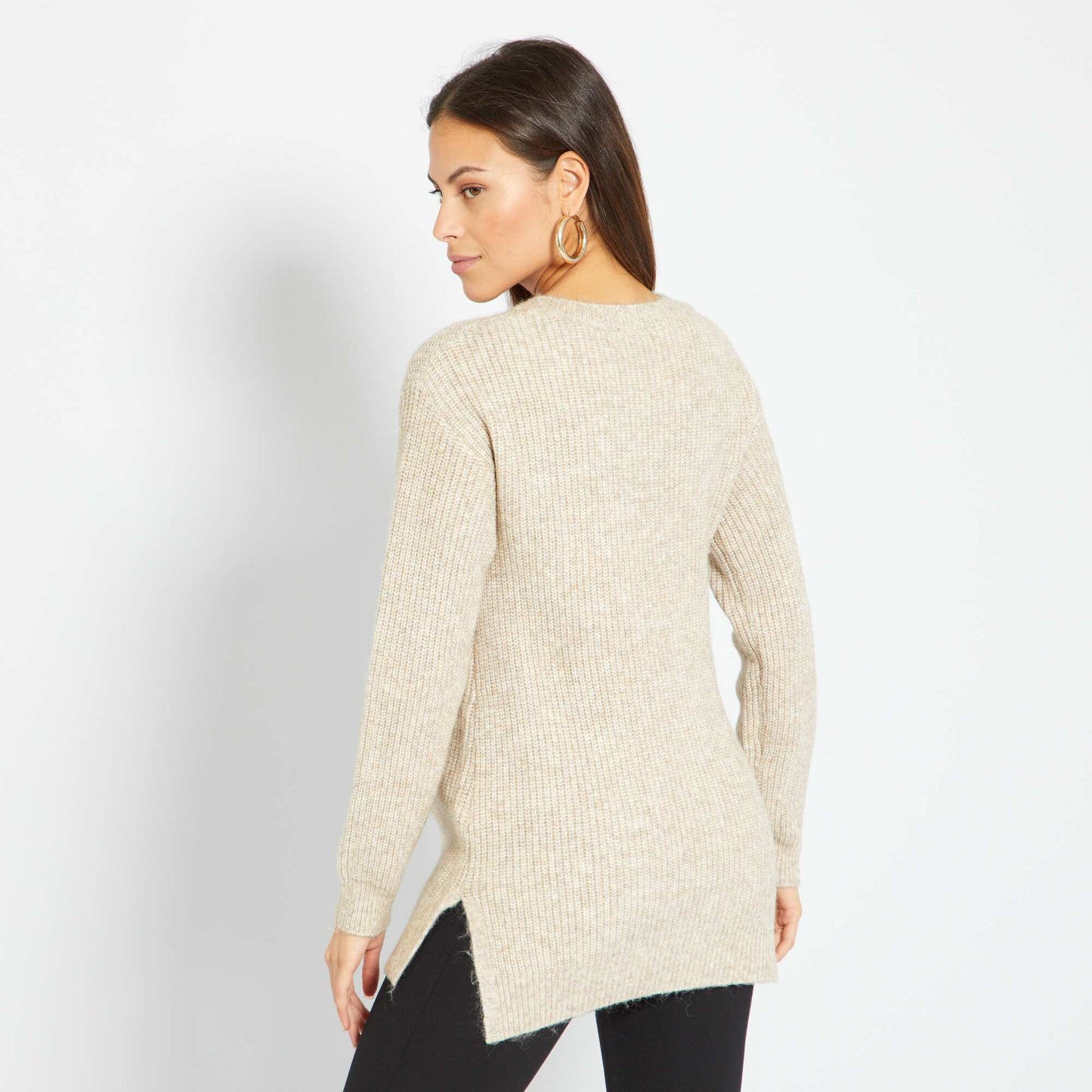 Pull de grossesse BEIGE