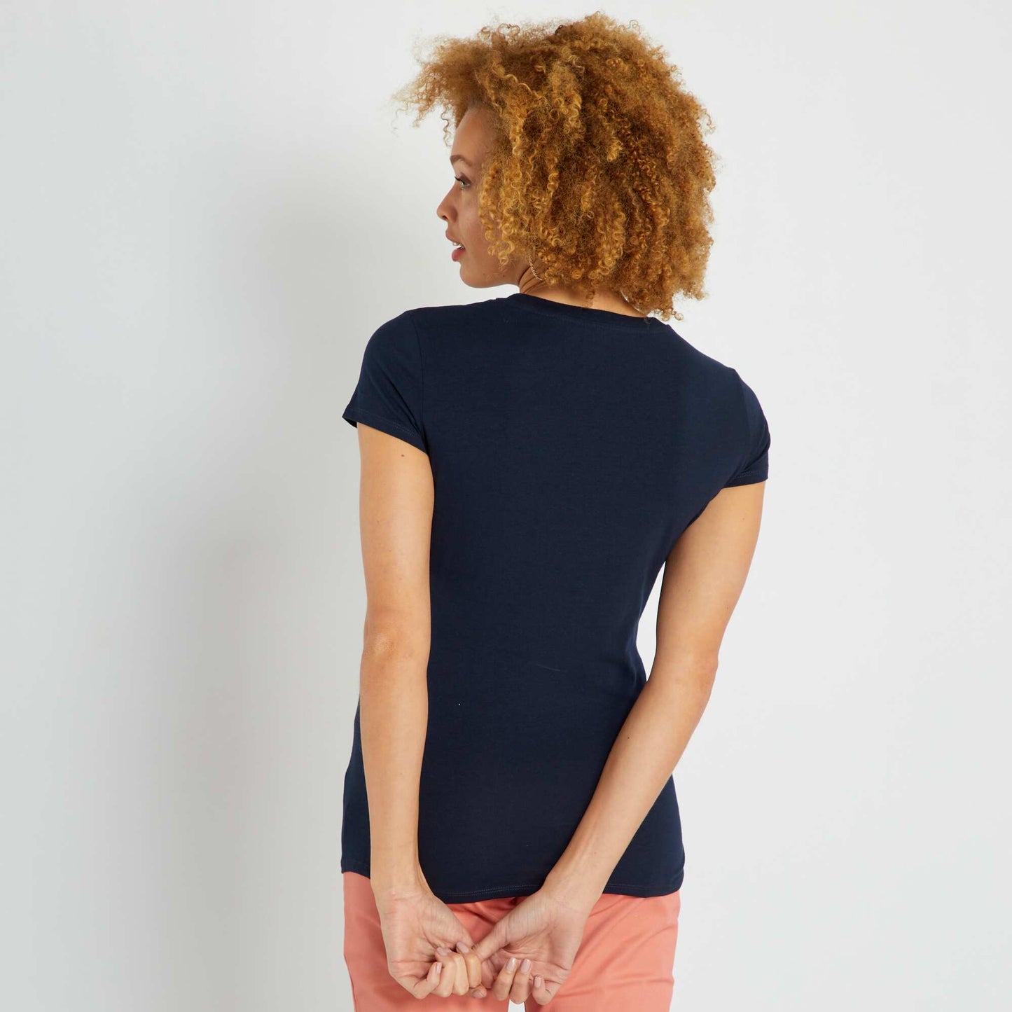 T-shirt grossesse avec imprim Noir