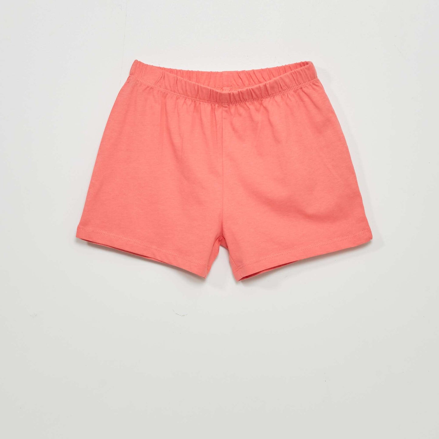 Pyjama court - imprim 'amour' - 2 pi ces Rose