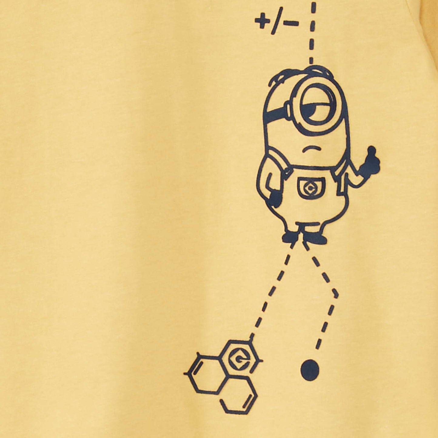 T-shirt en jersey 'Minions' JAUNE