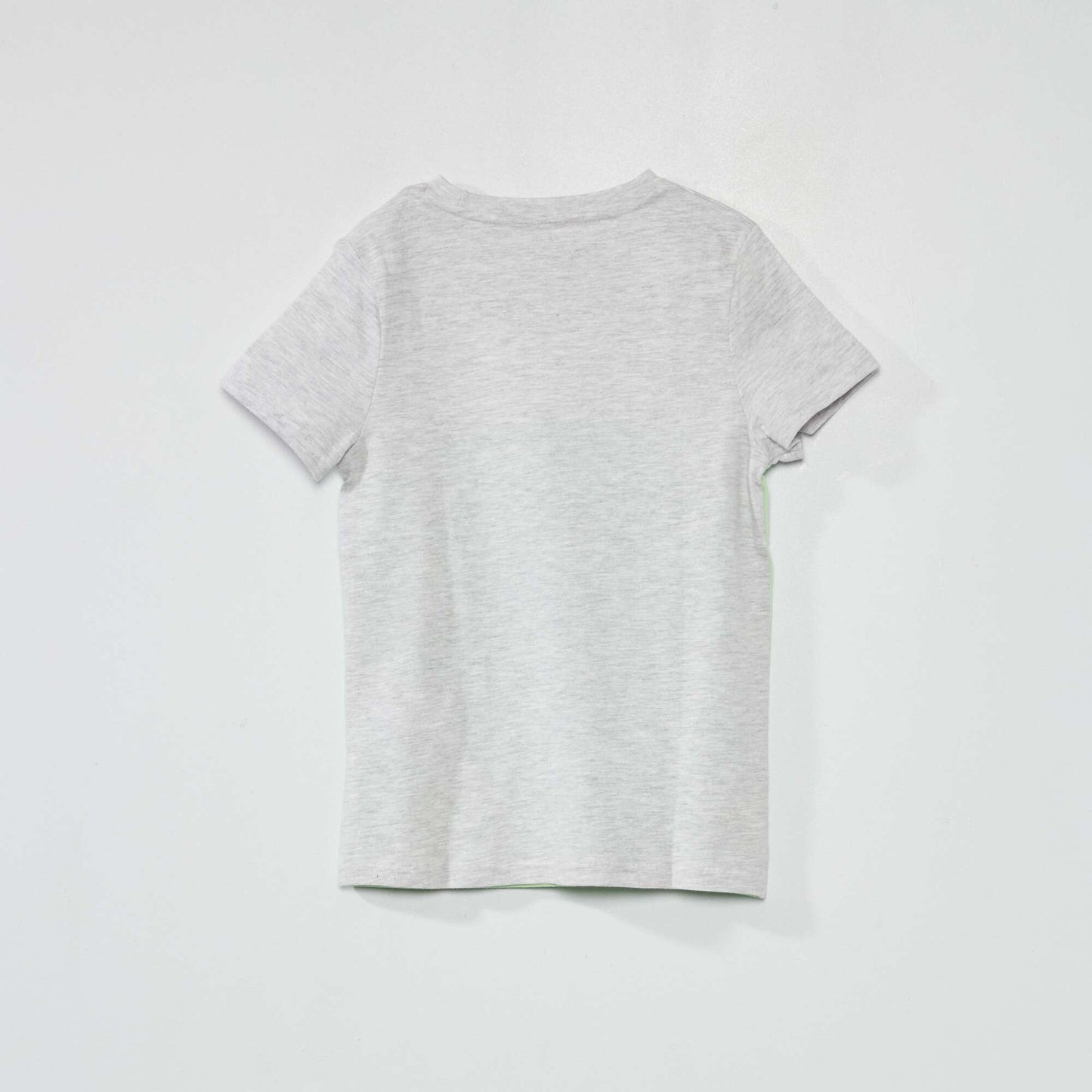 T-shirt en jersey color-block Vert