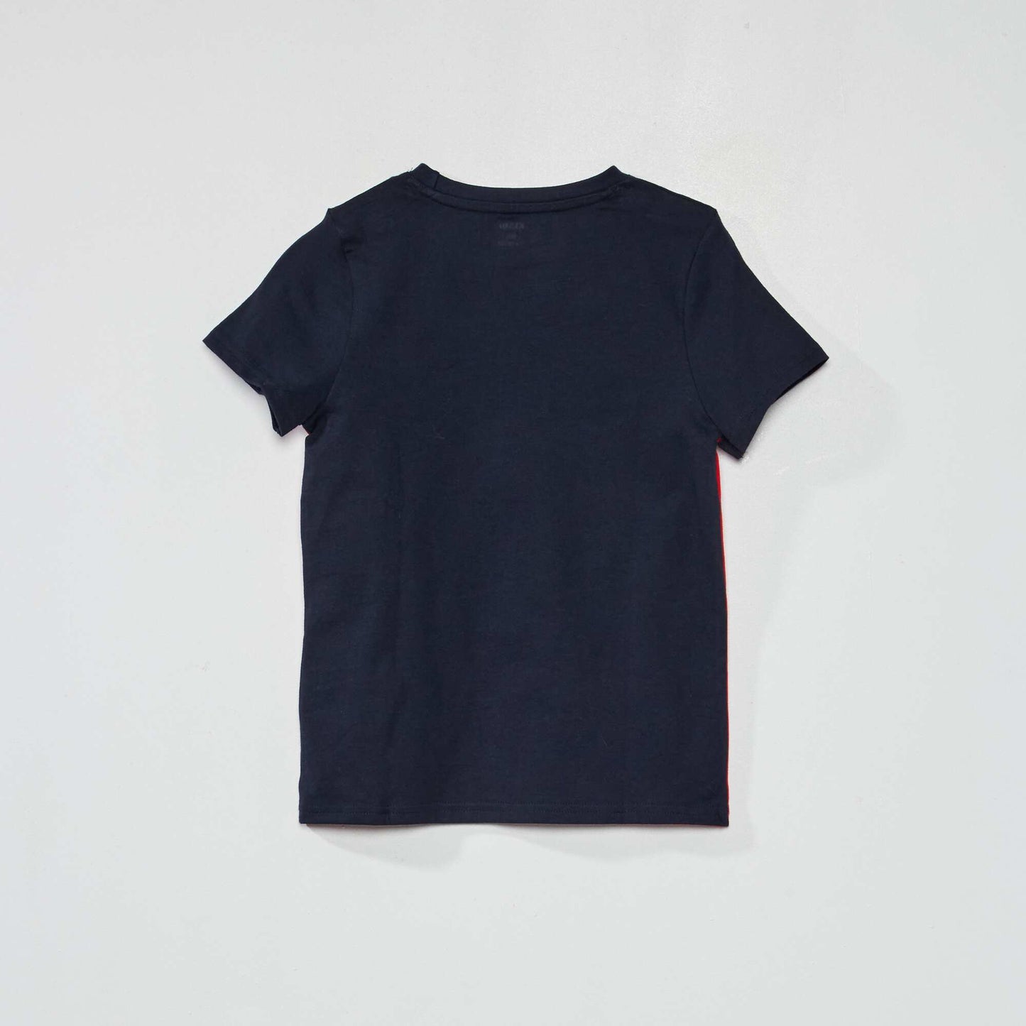 T-shirt en jersey color-block Rouge
