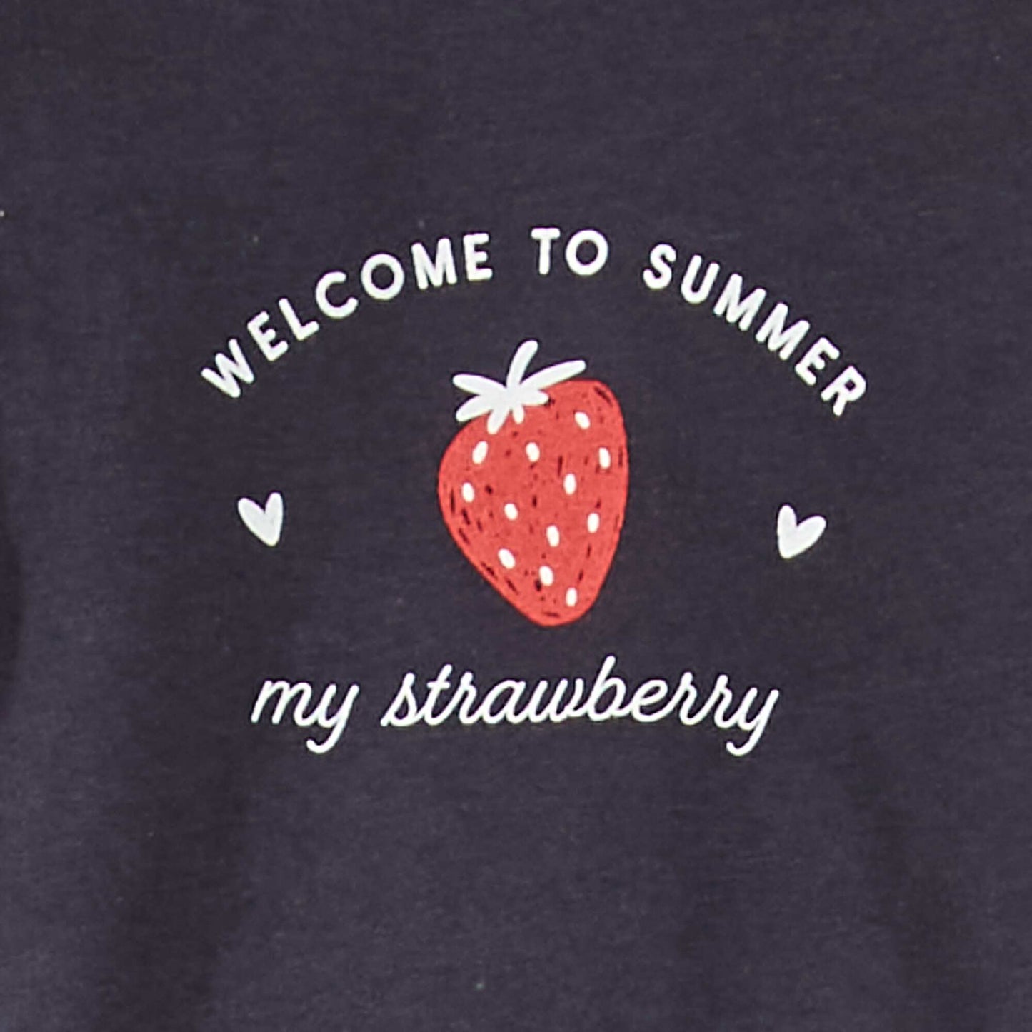 T-shirt en coton Bleu