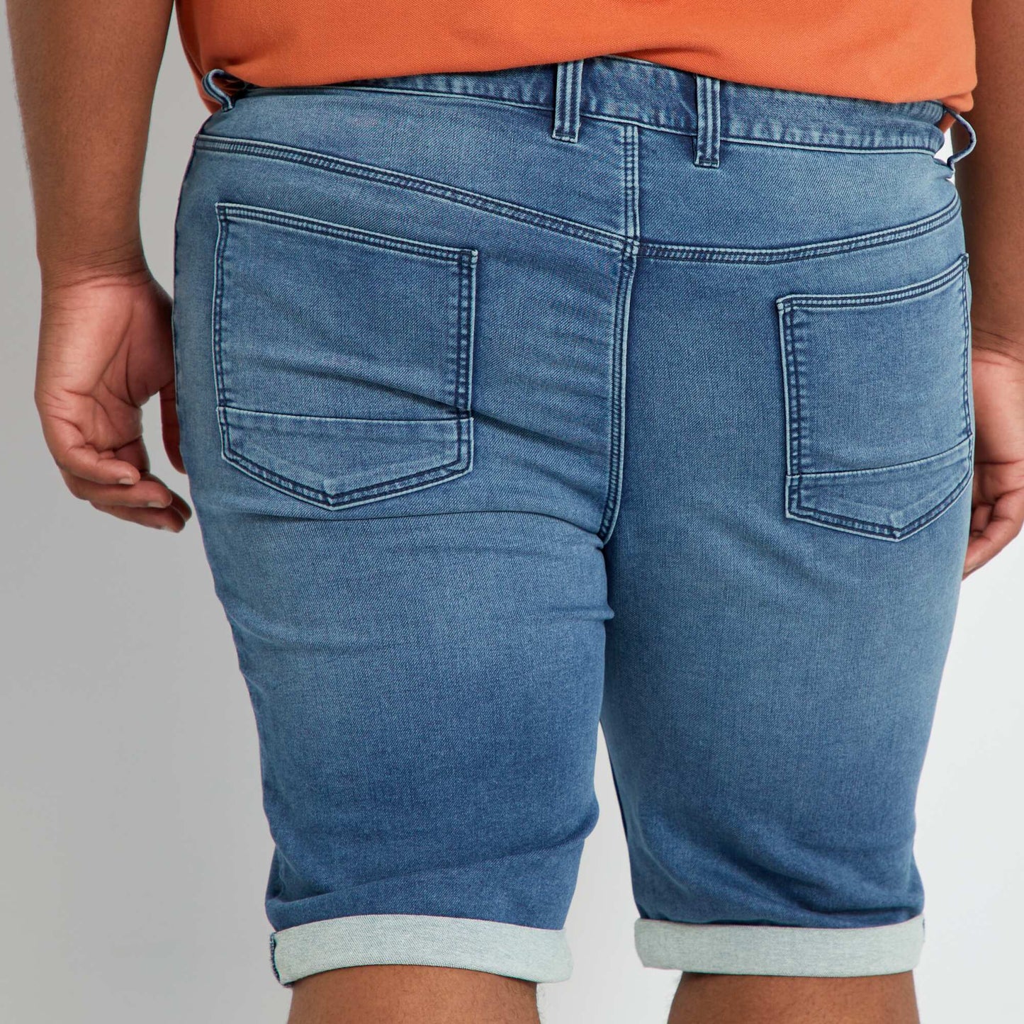 Bermuda en jean Double stone