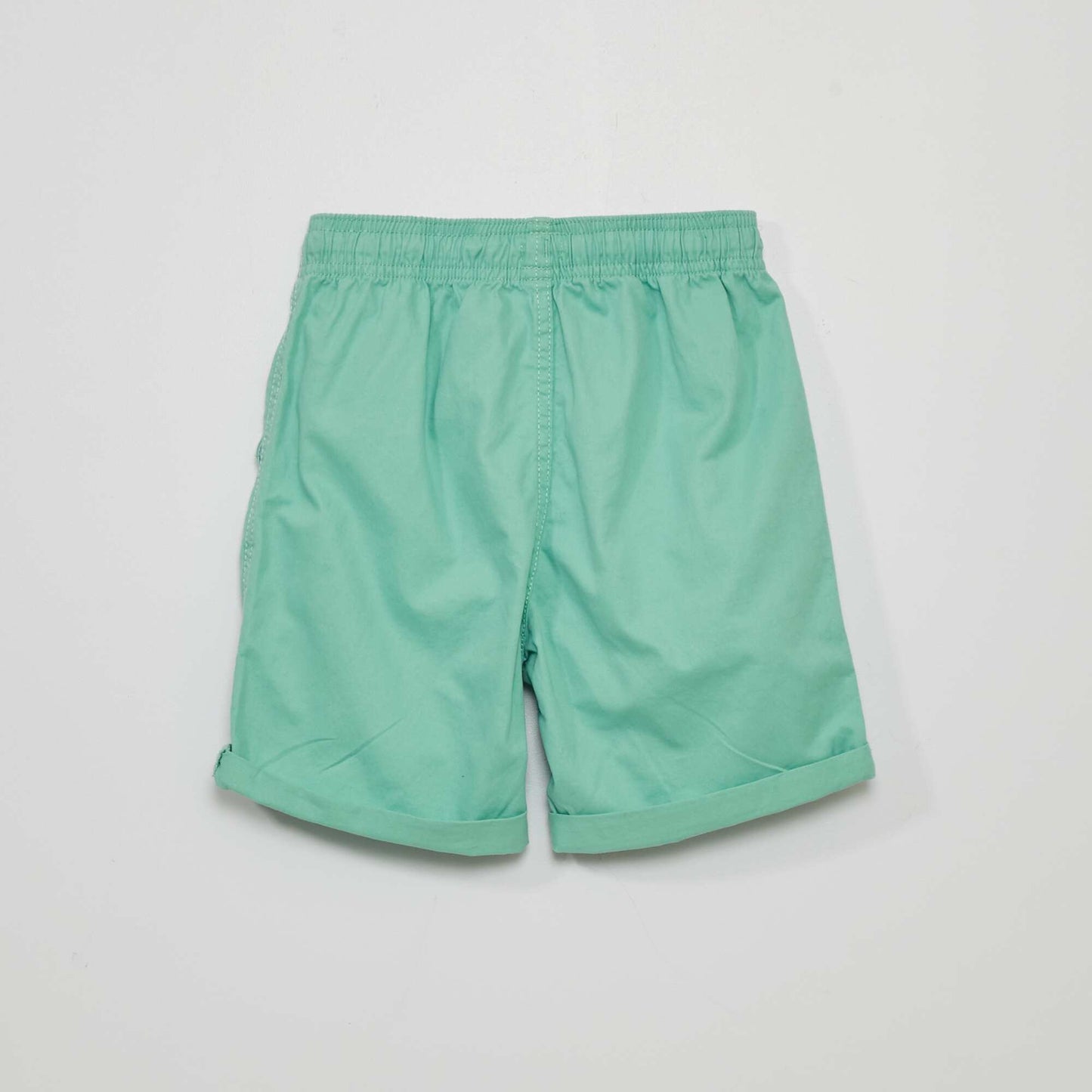 Bermuda droit uni Vert