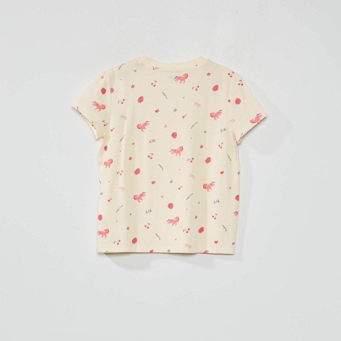 T-shirt en coton Blanc