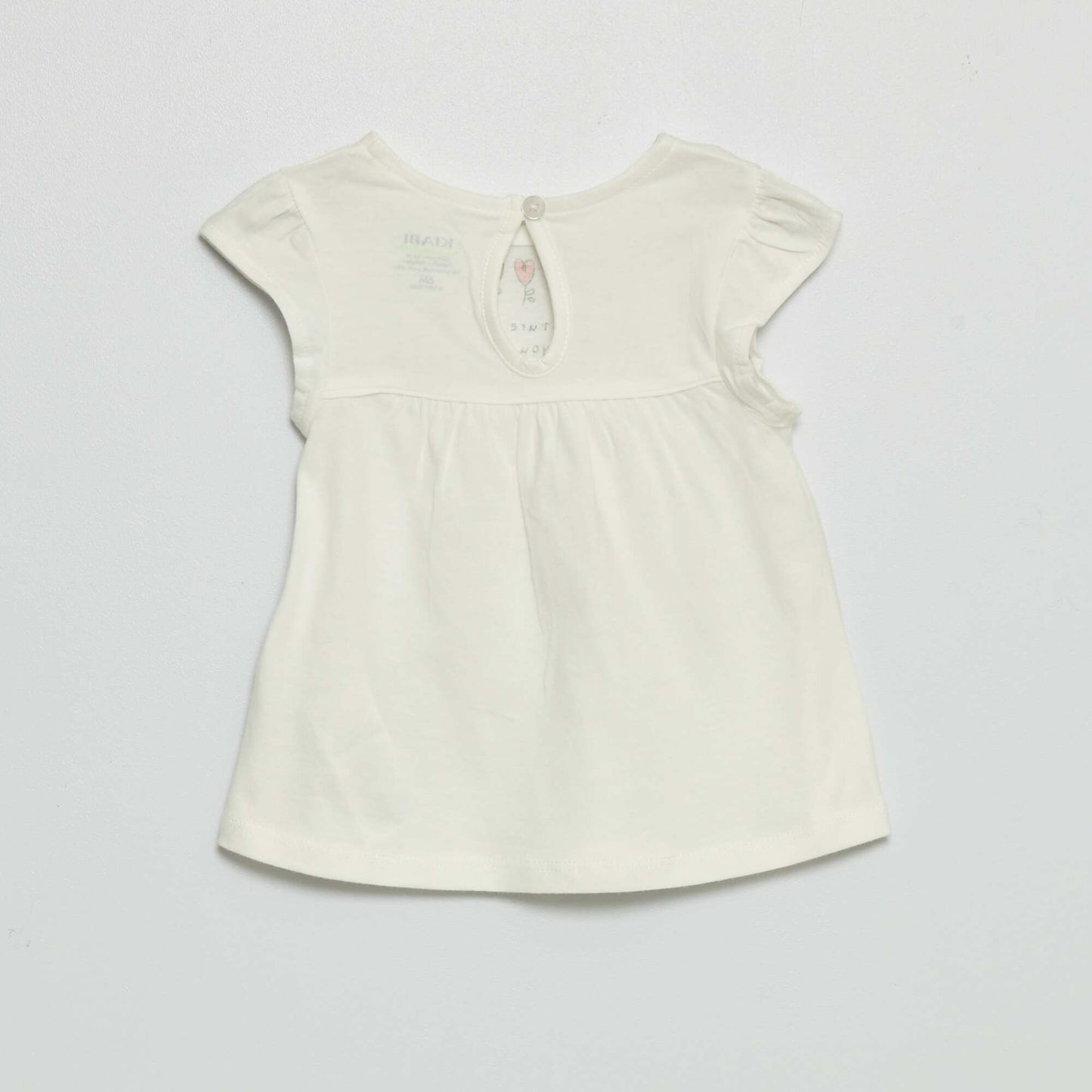 Tee-shirt vas imprim blanc