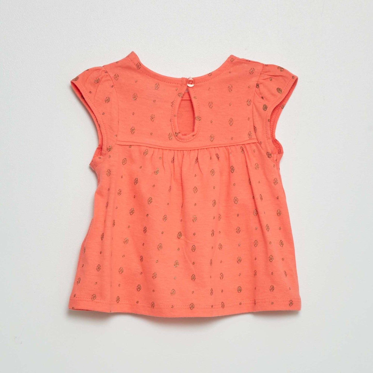 Tee-shirt vas imprim ethnique Rose
