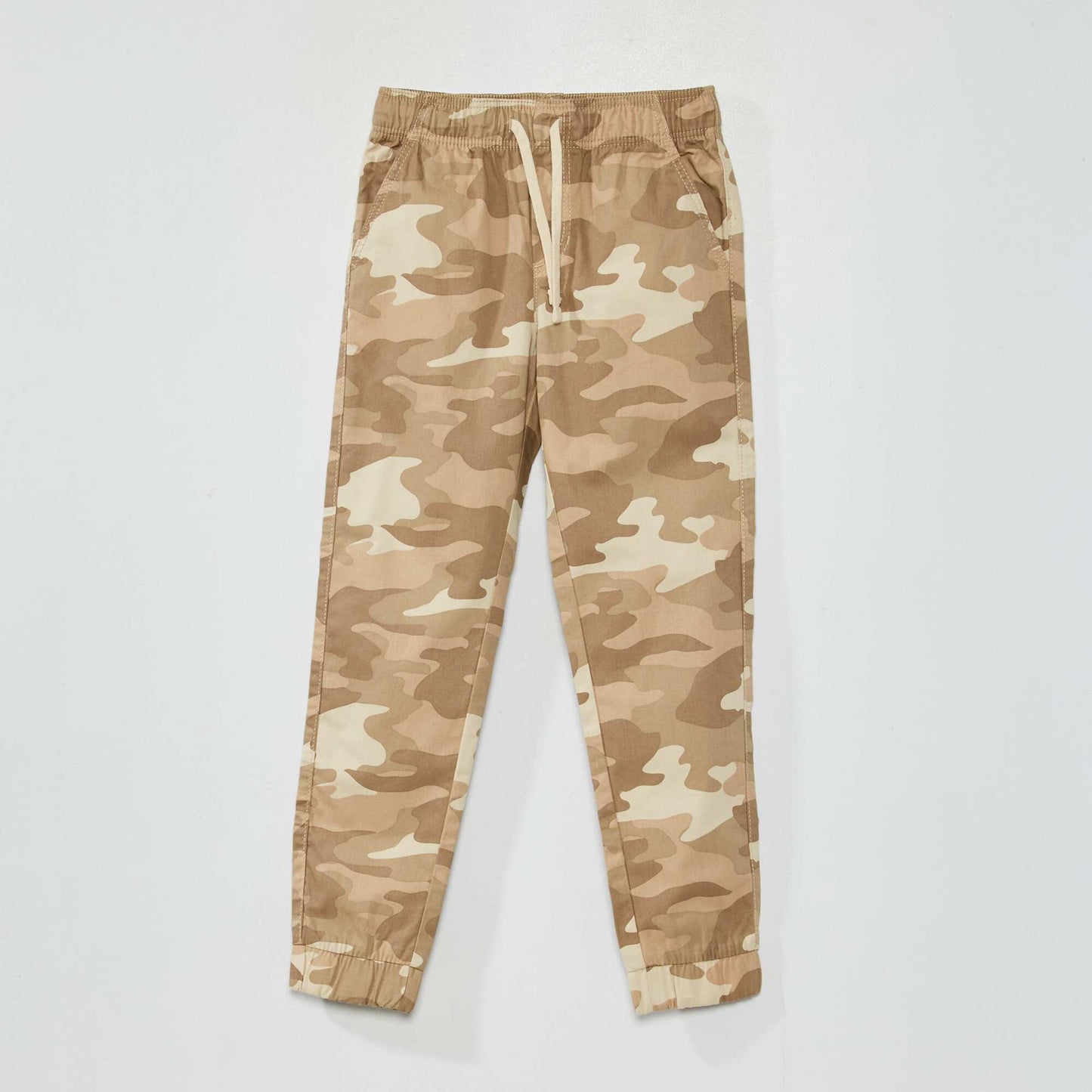 Pantalon de jogging avec imprim Beige