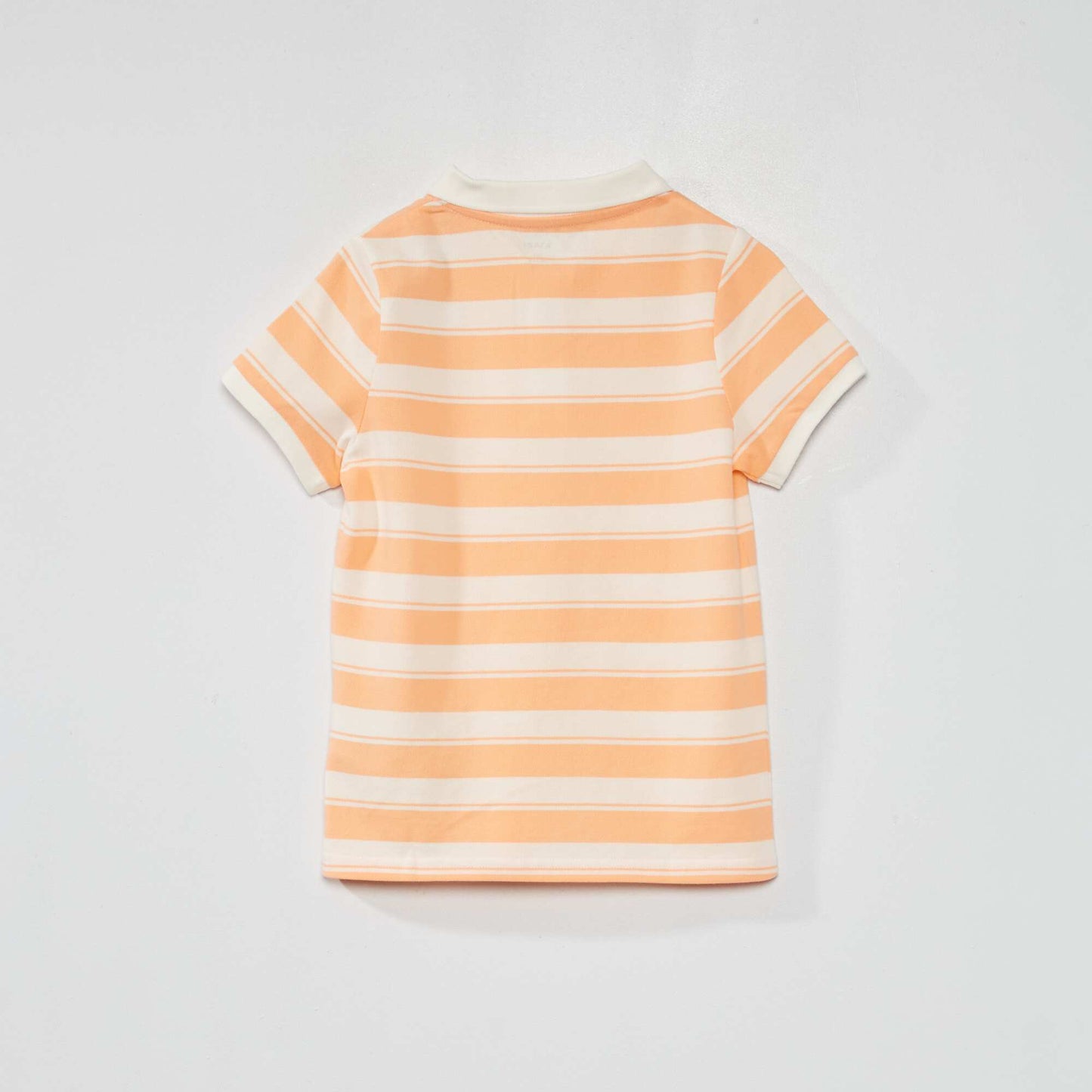 Polo en maille piqu Orange