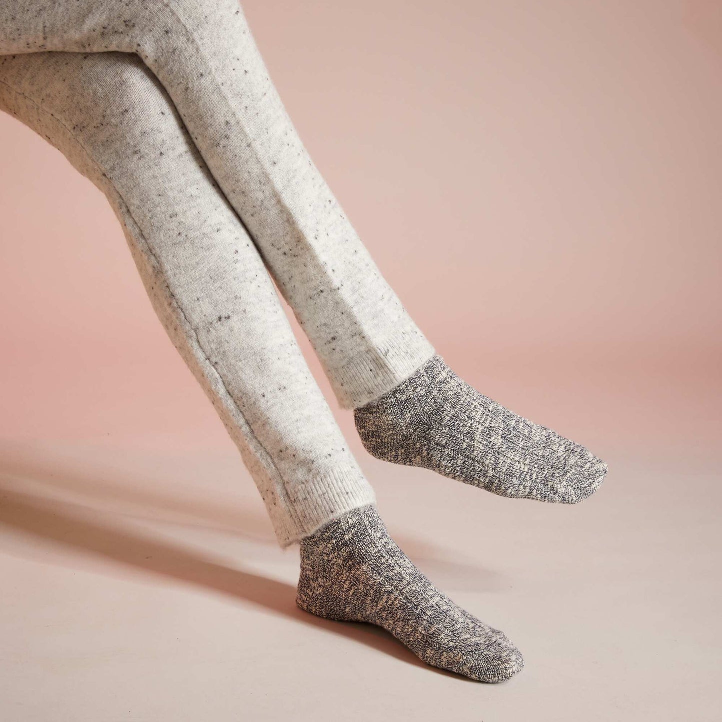 Legging en maille jersey Gris