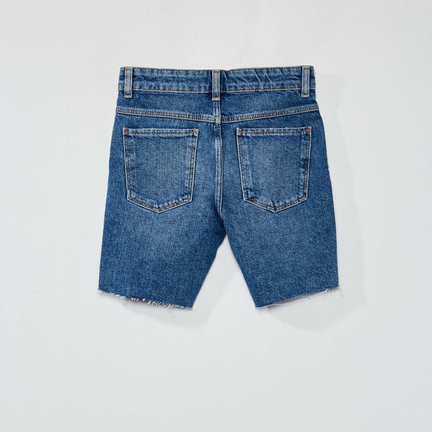 Bermuda en jean taille ajustable Bleu stone