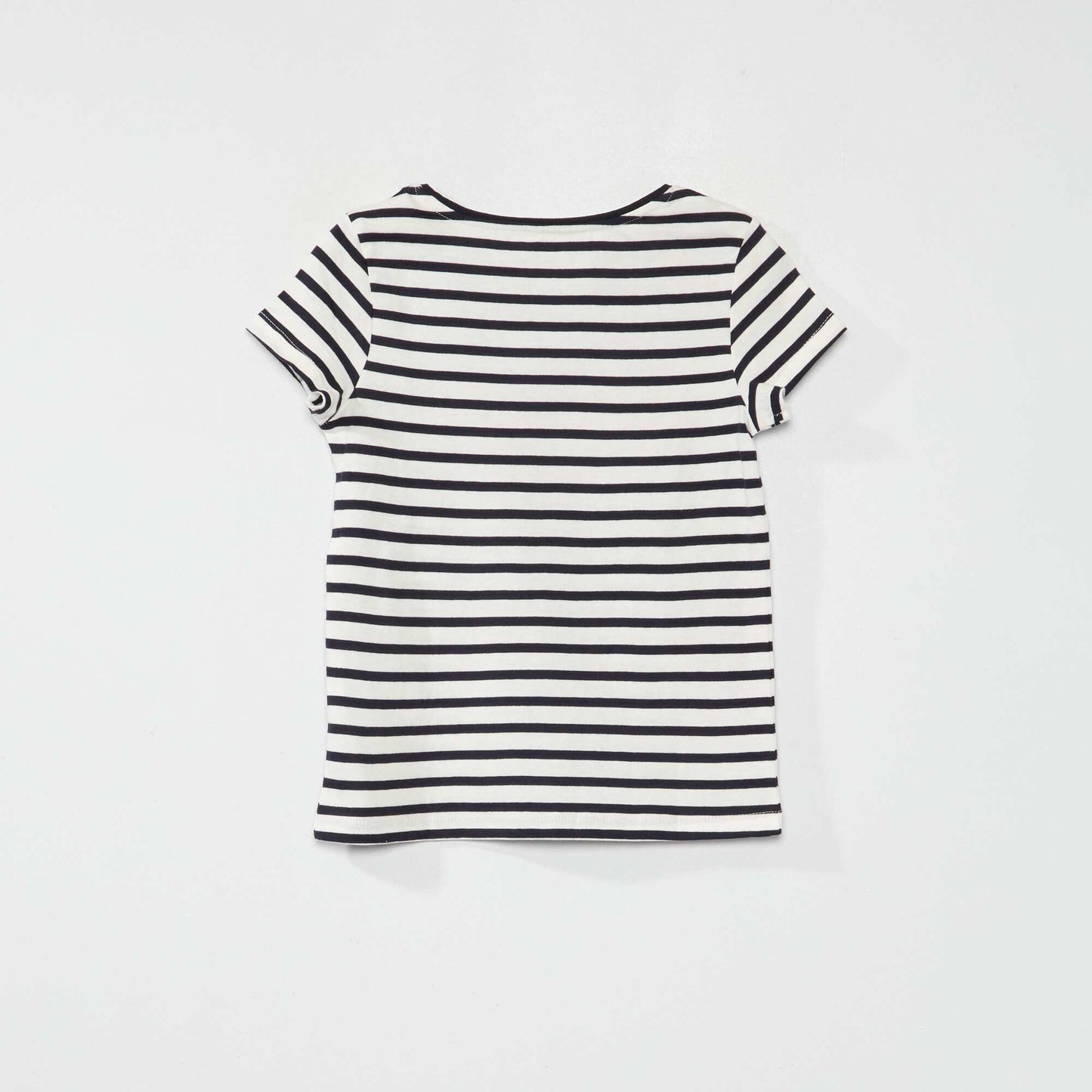 T-shirt en maille jersey Bleu