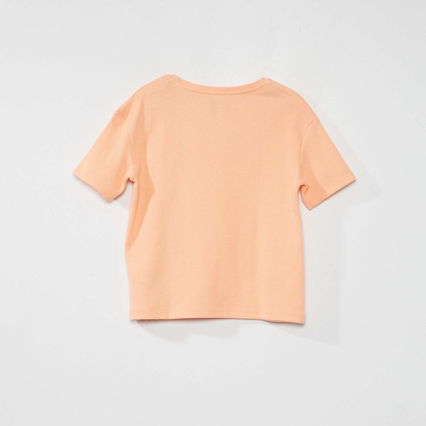 Tee-shirt manches courtes 'take it easy' Orange