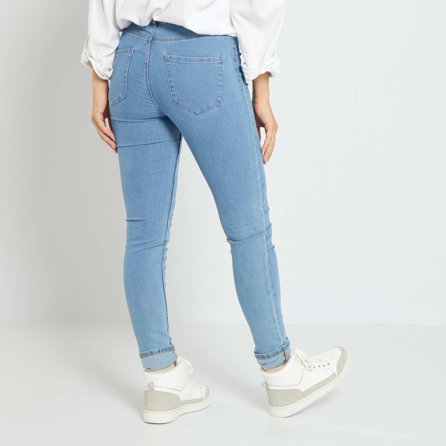 Jean skinny fit / coupe tr s ajust e Double stone