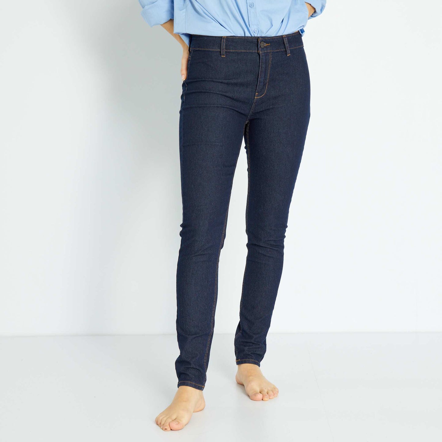 Jean skinny fit / coupe tr s ajust e Rince