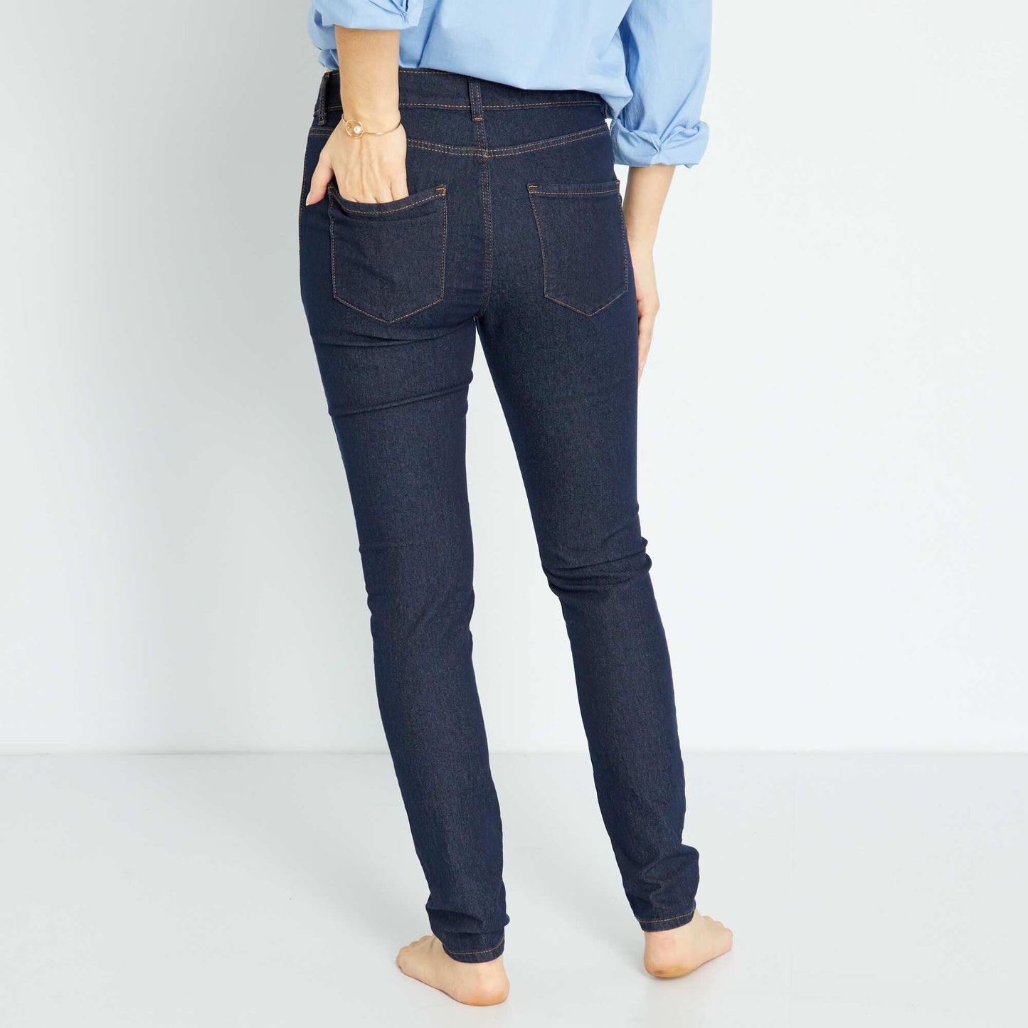 Jean skinny fit / coupe tr s ajust e Rince
