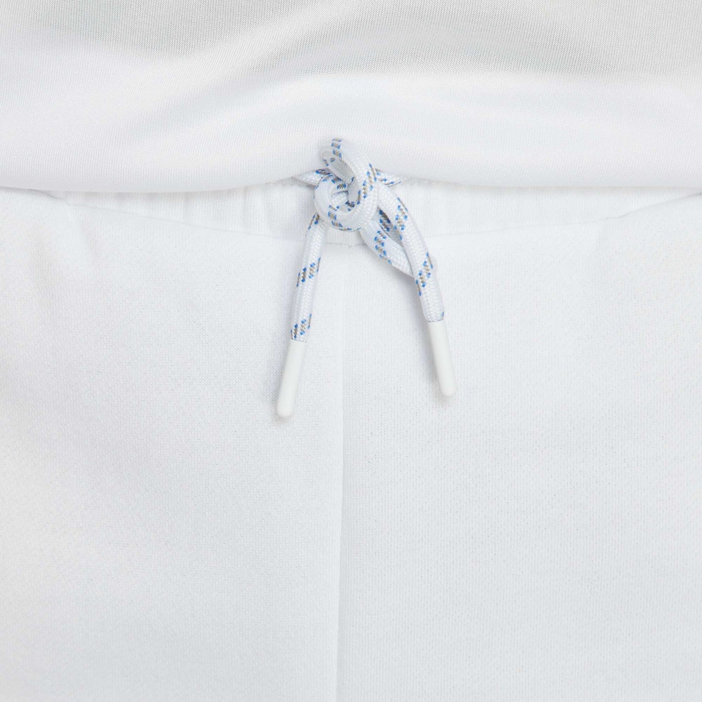 Bermuda en molleton color-block Blanc/bleu