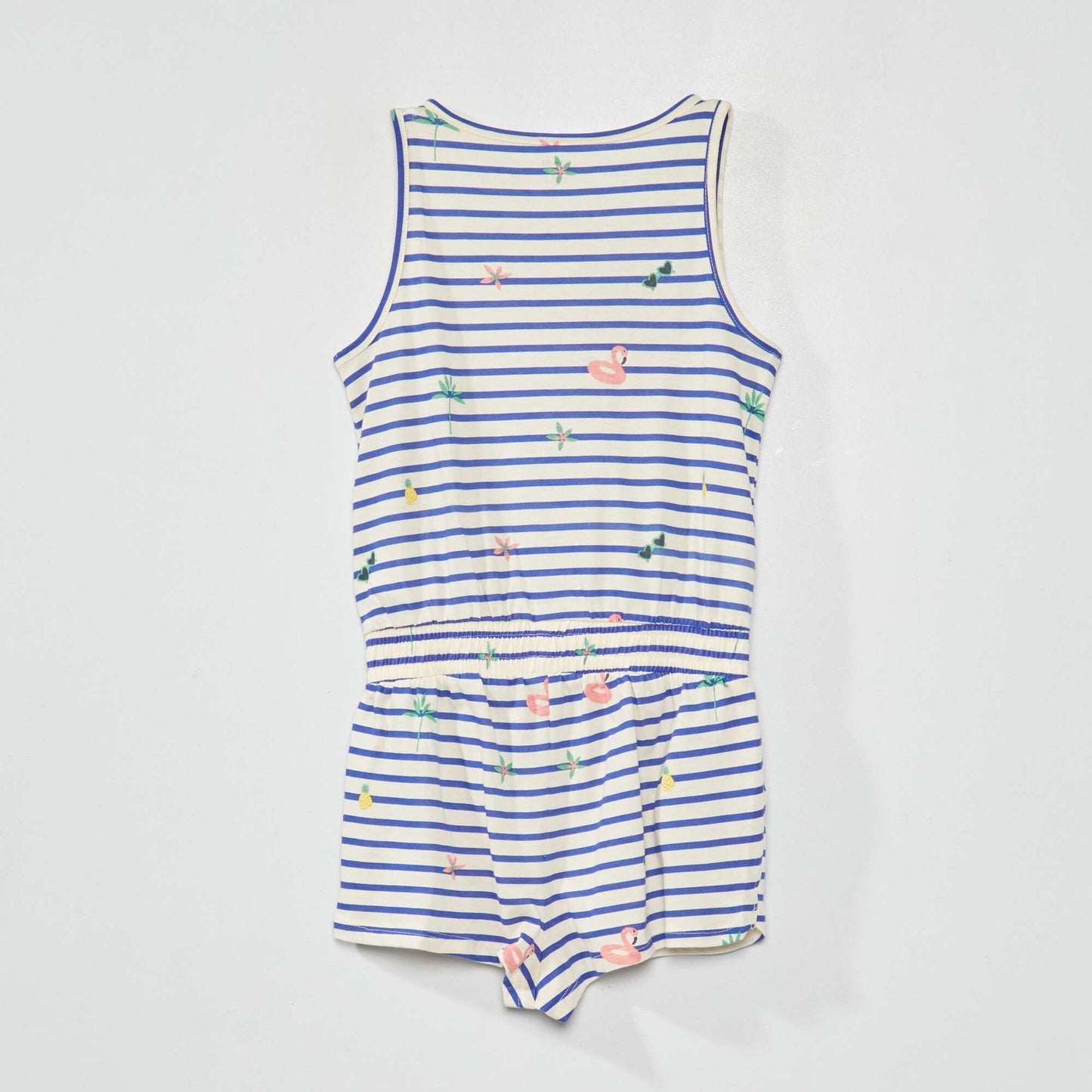 Combishort motif Bleu