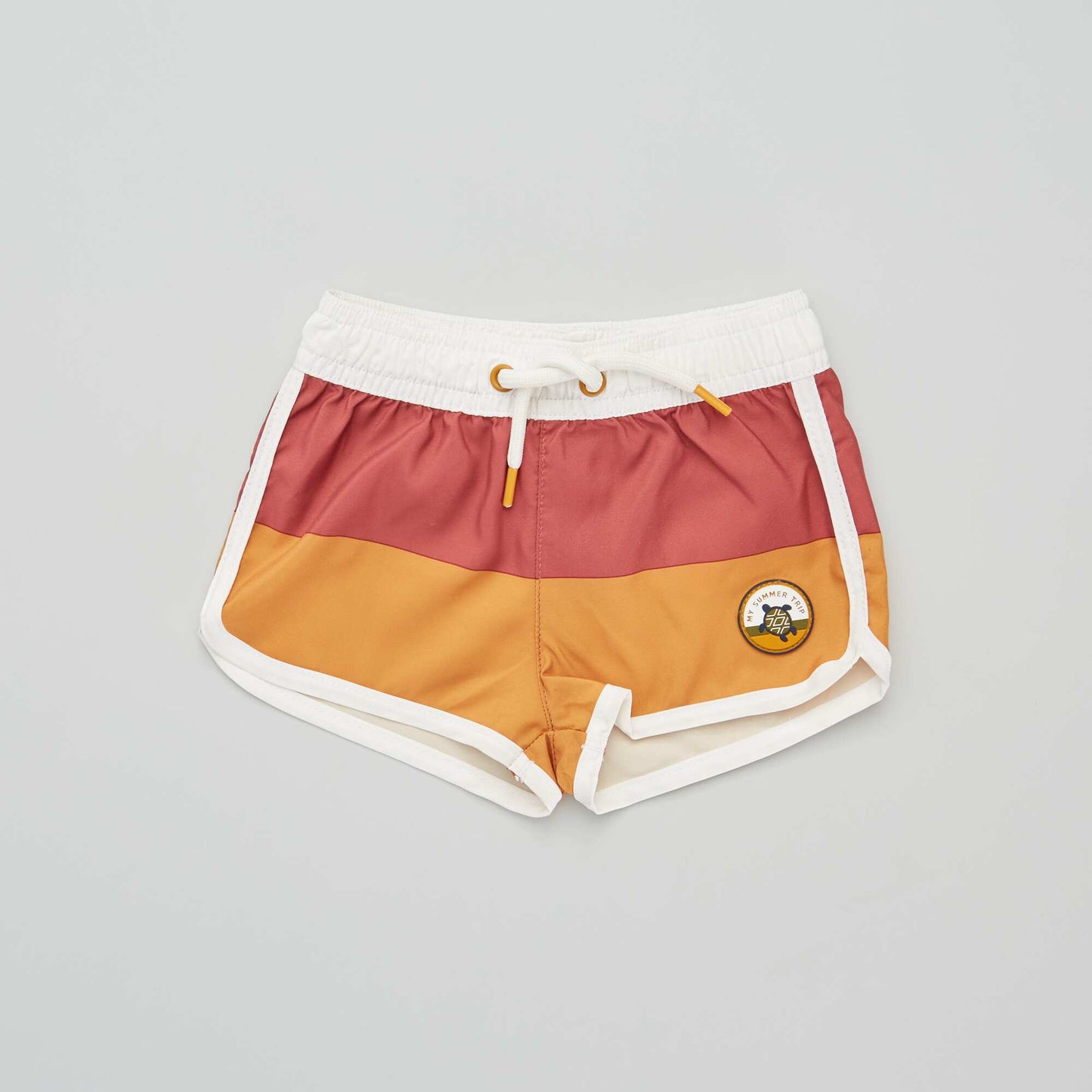 Short de bain Jaune