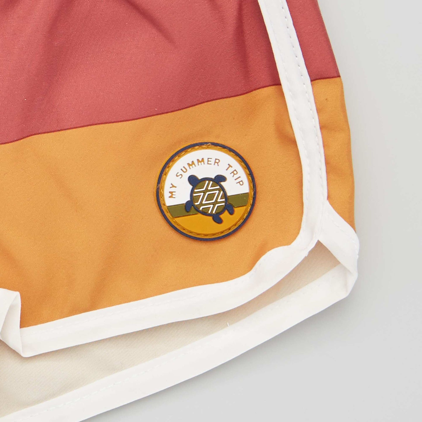 Short de bain Jaune