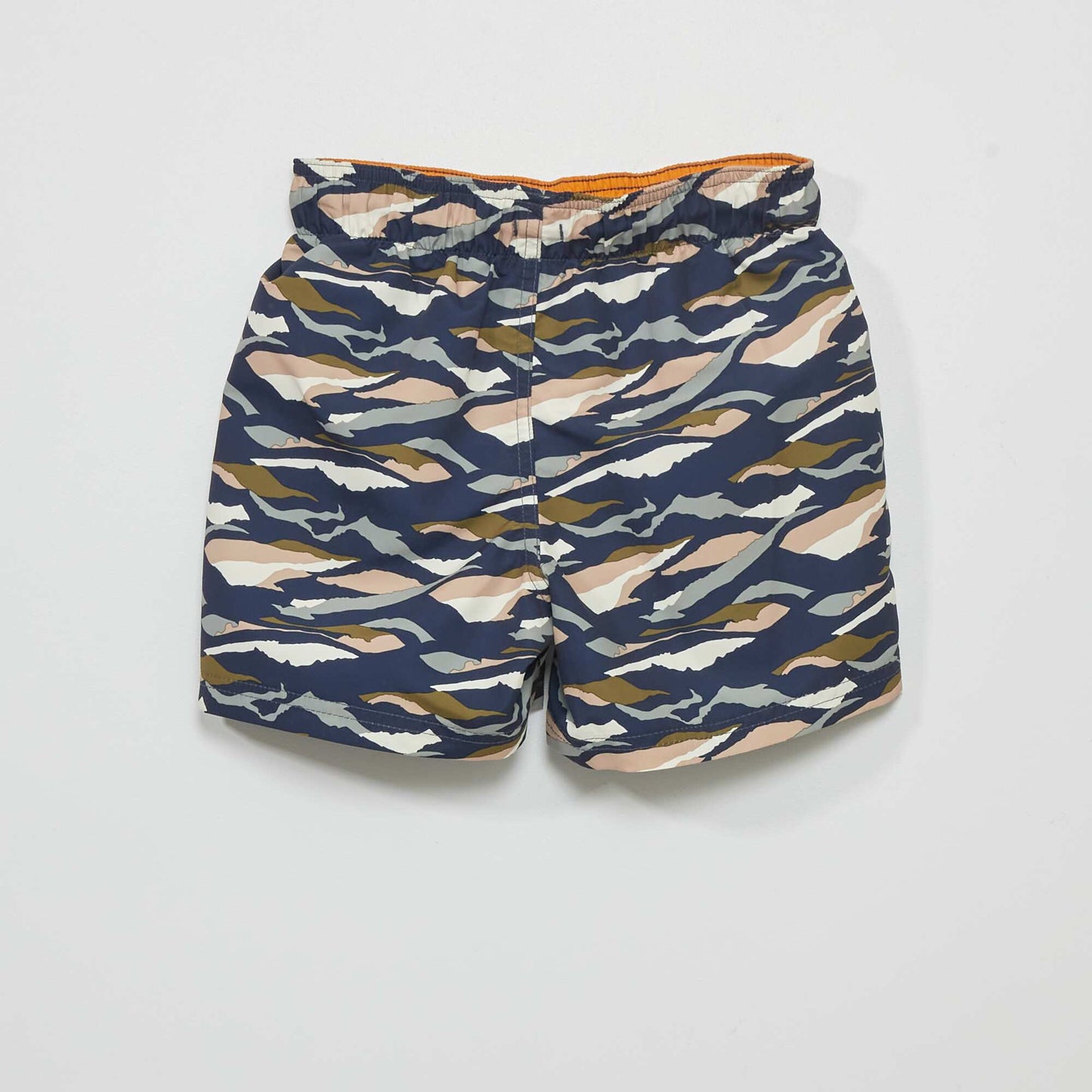 Short de bain imprim Bleu