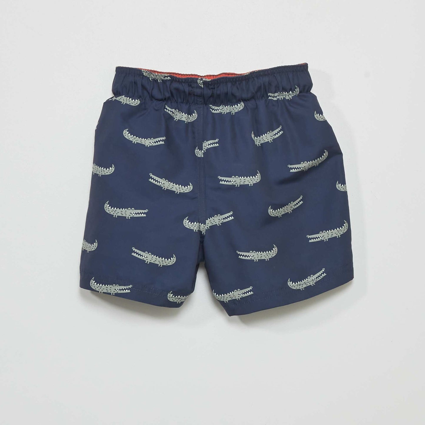 Short de bain imprim Bleu