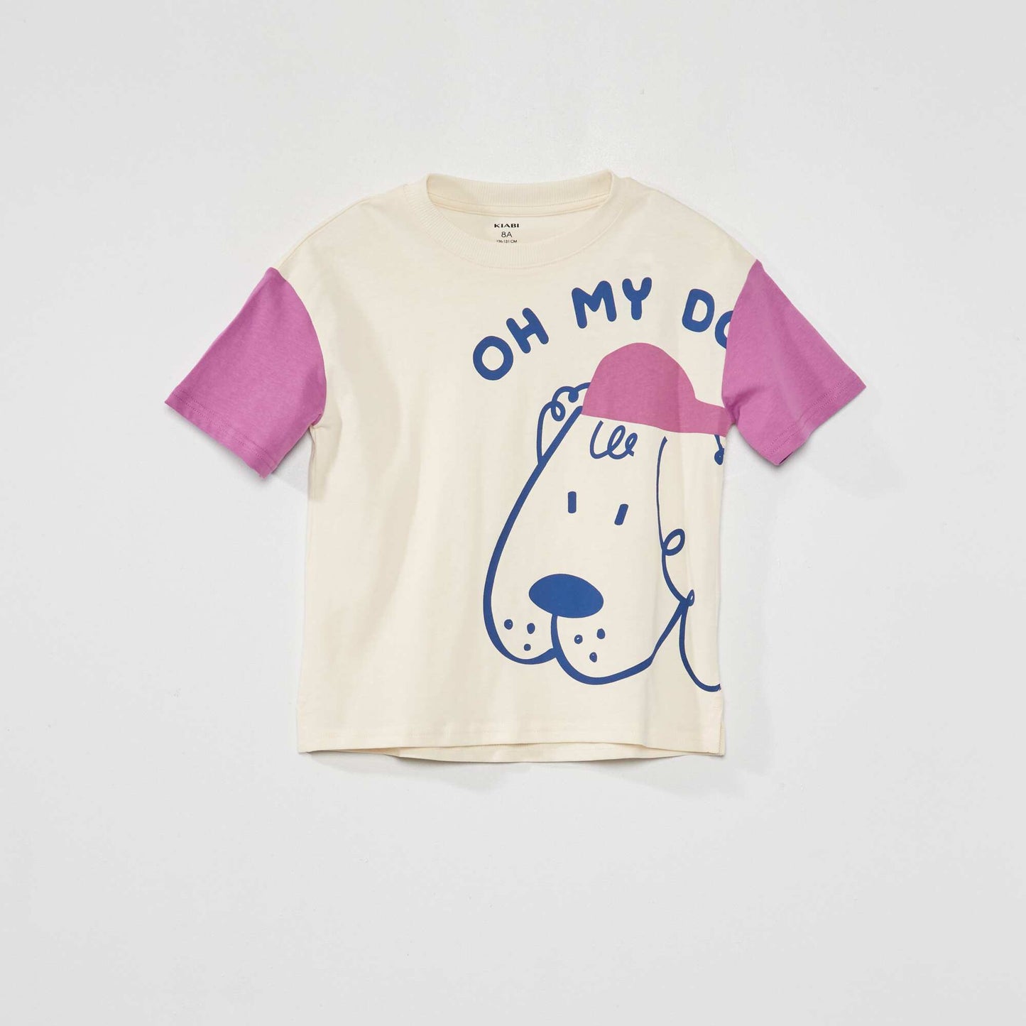 T-shirt imprimé 'Skate' Blanc
