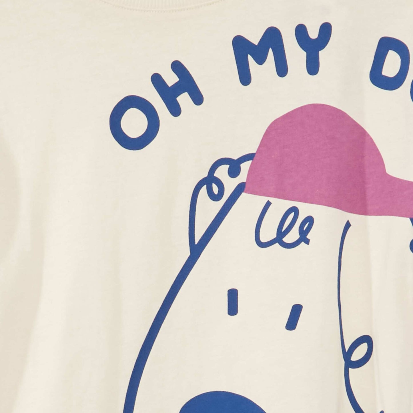 T-shirt imprimé 'Skate' Blanc