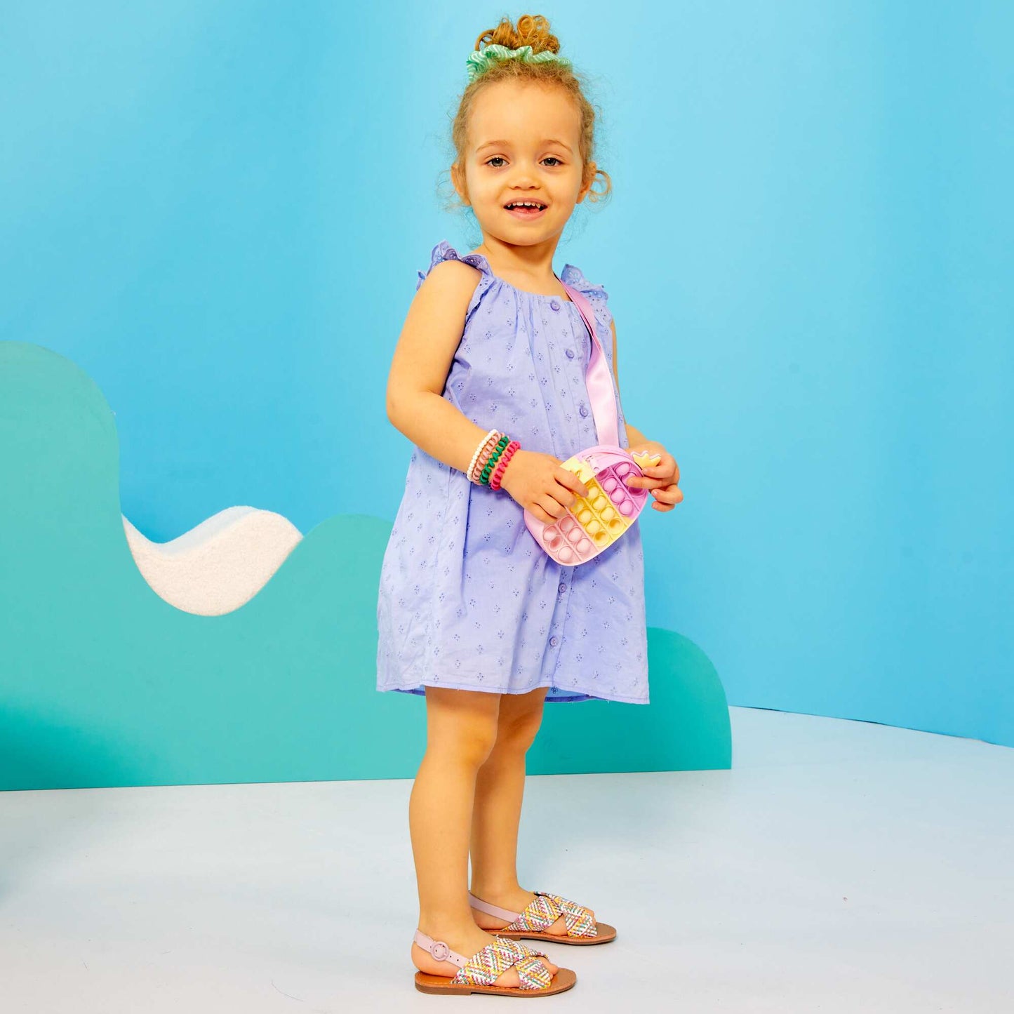 Robe vas e en broderie anglaise Violet
