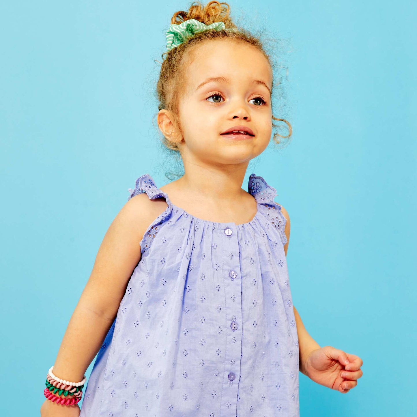 Robe vas e en broderie anglaise Violet