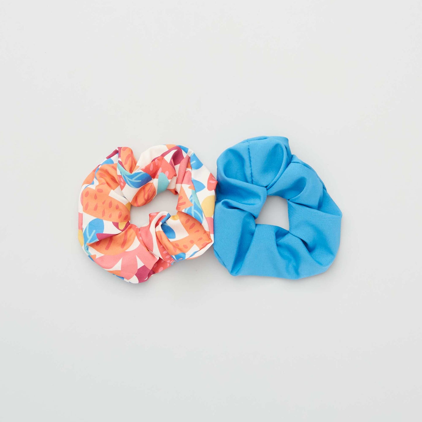 Lot de 2 chouchous Rose/bleu
