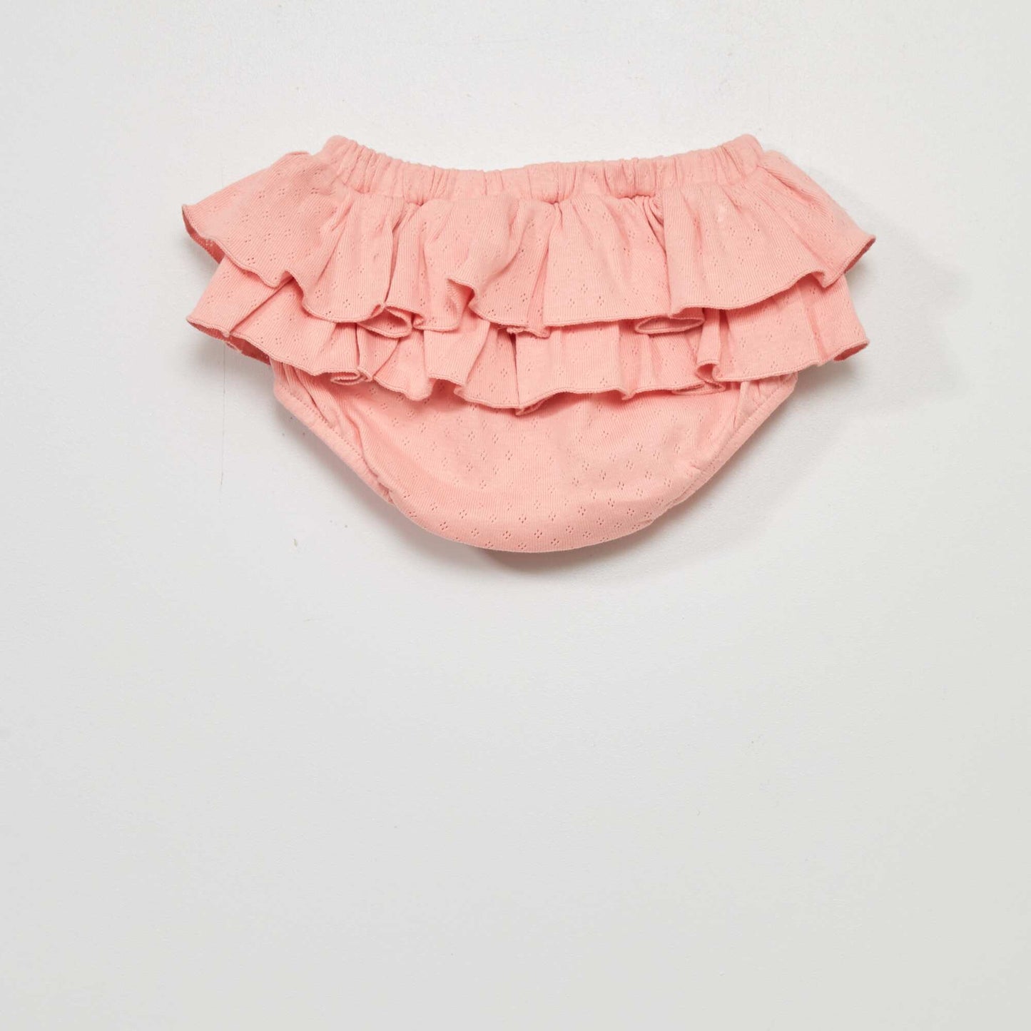 Culotte bloomer en maille pointelle Rose