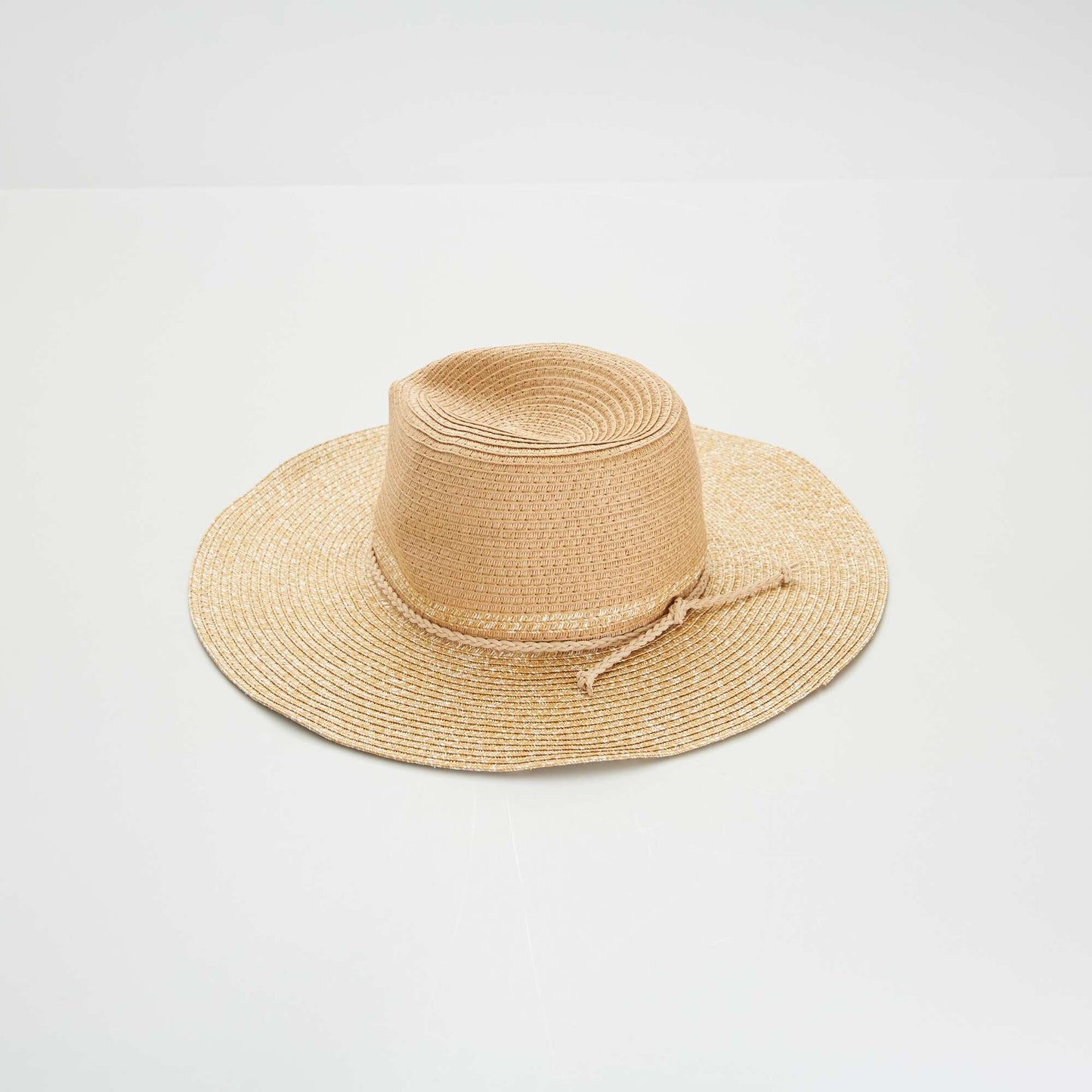Chapeau en raphia Beige