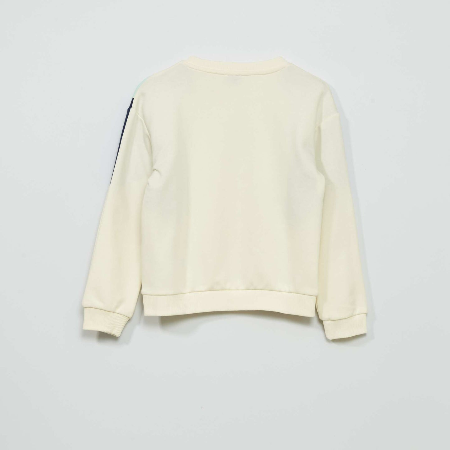 Sweat color-block 'Caliornia Surf Club' Beige