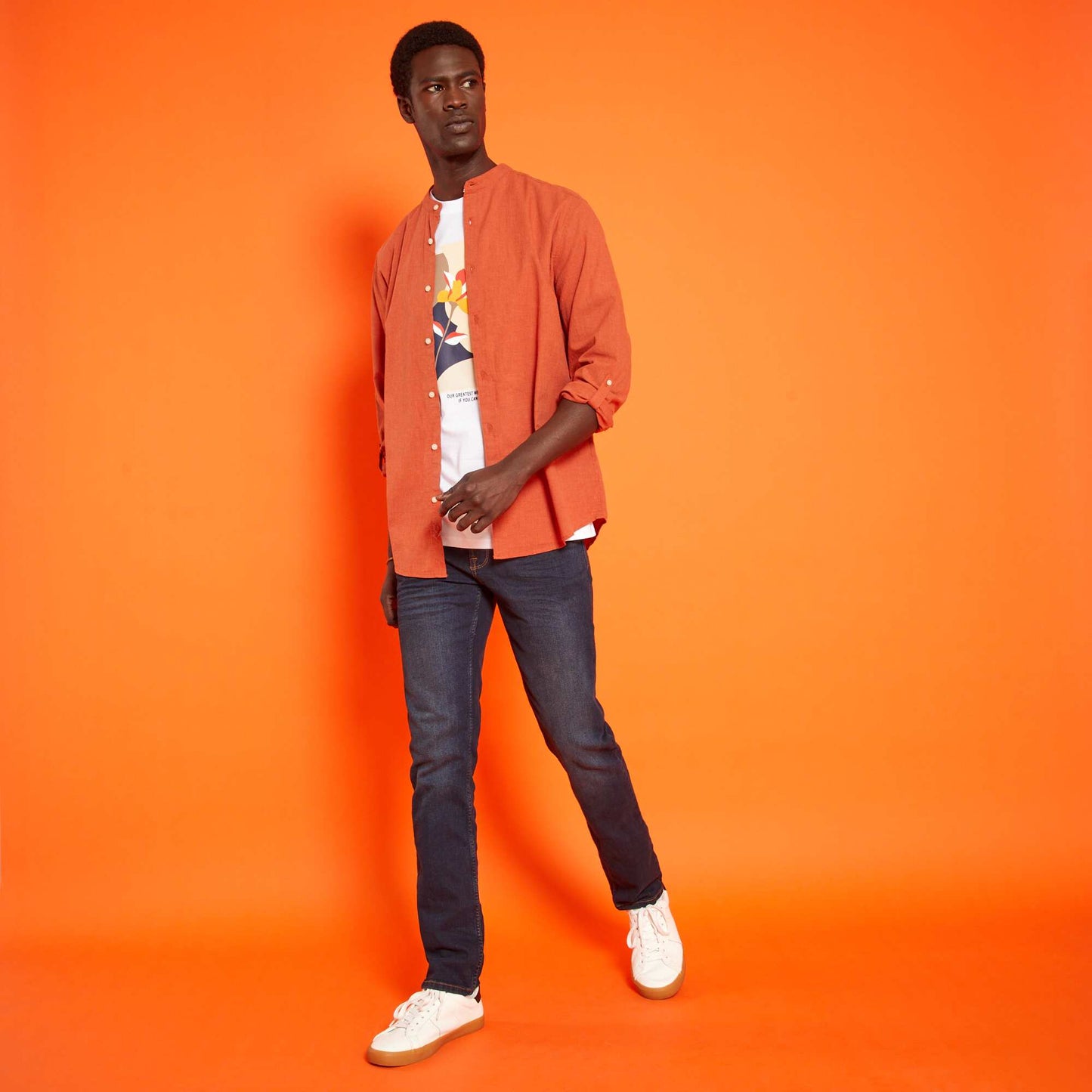 Jean slim - L32 bleu indigo