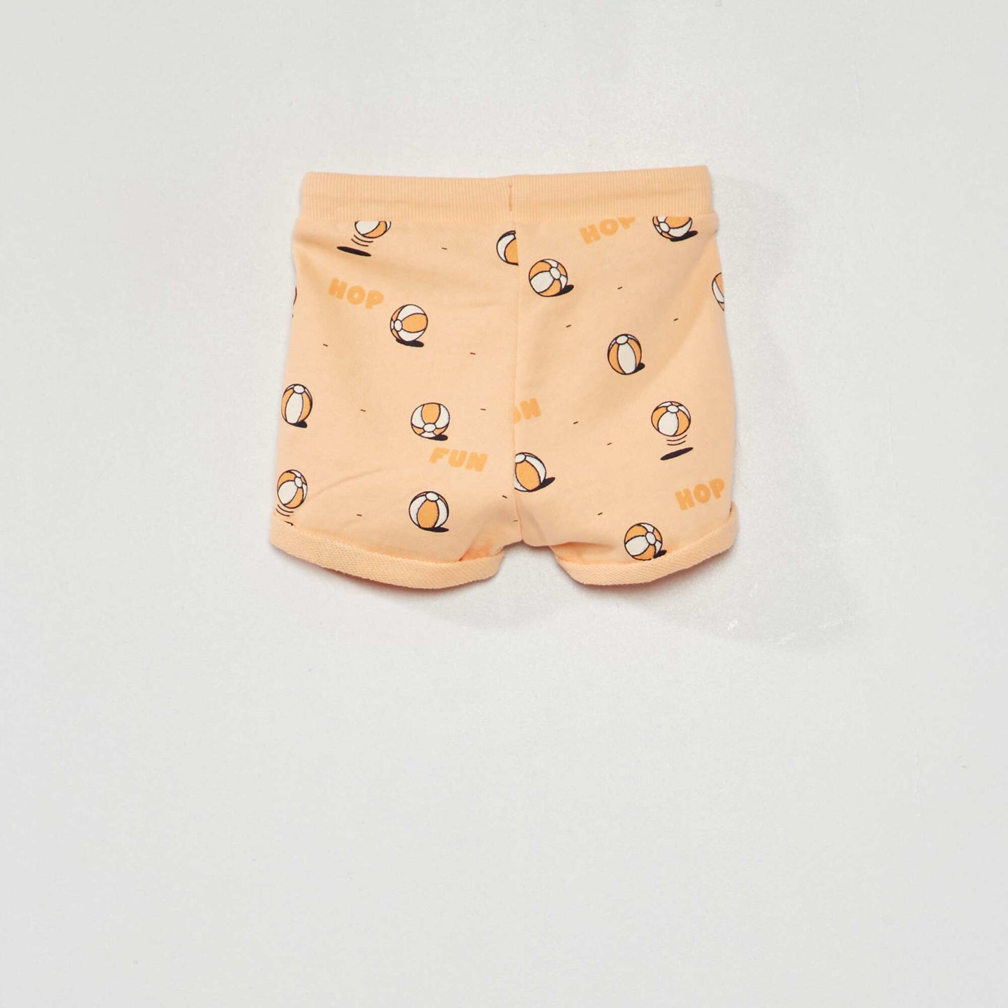 Short en french terry Orange