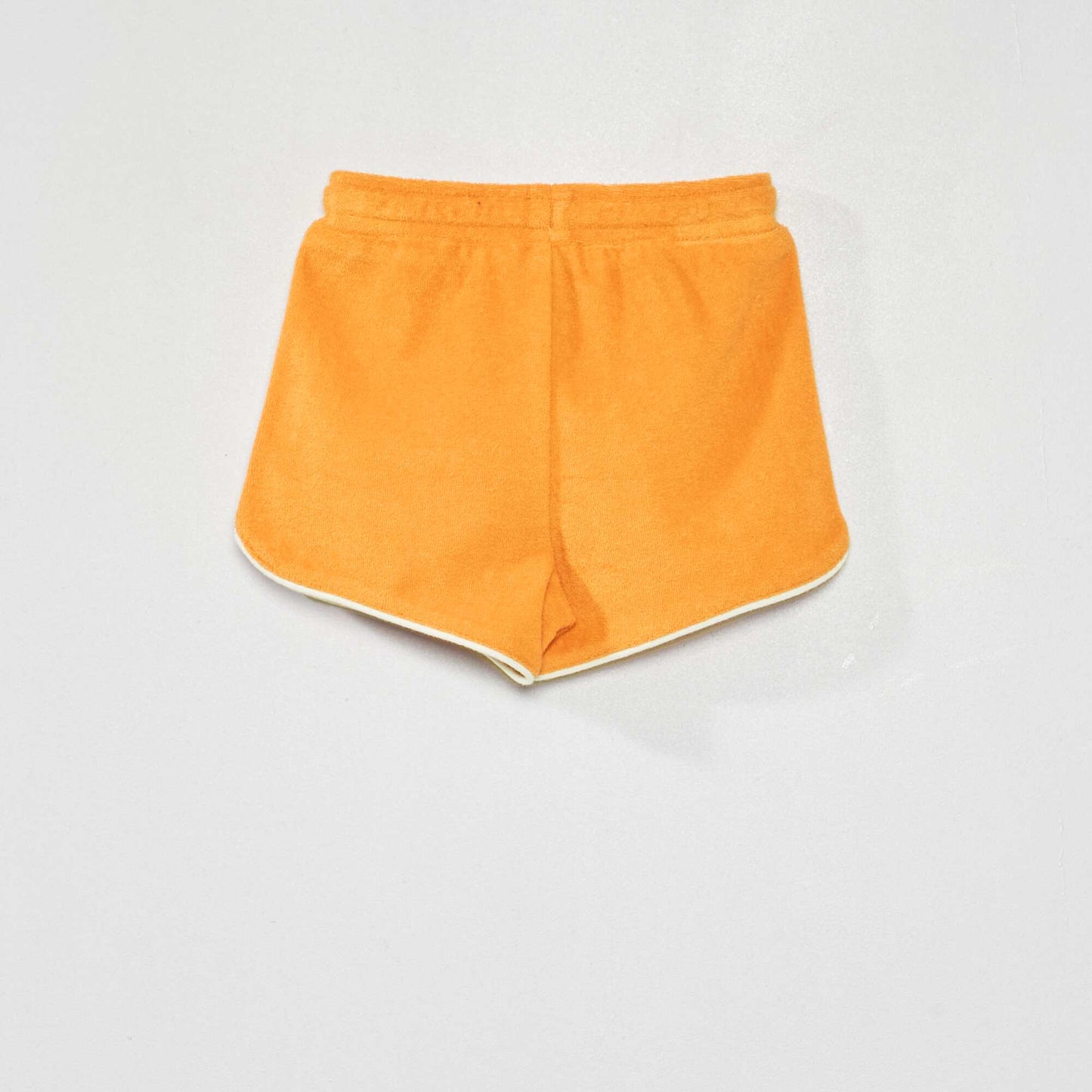 Short en maille ponge Orange