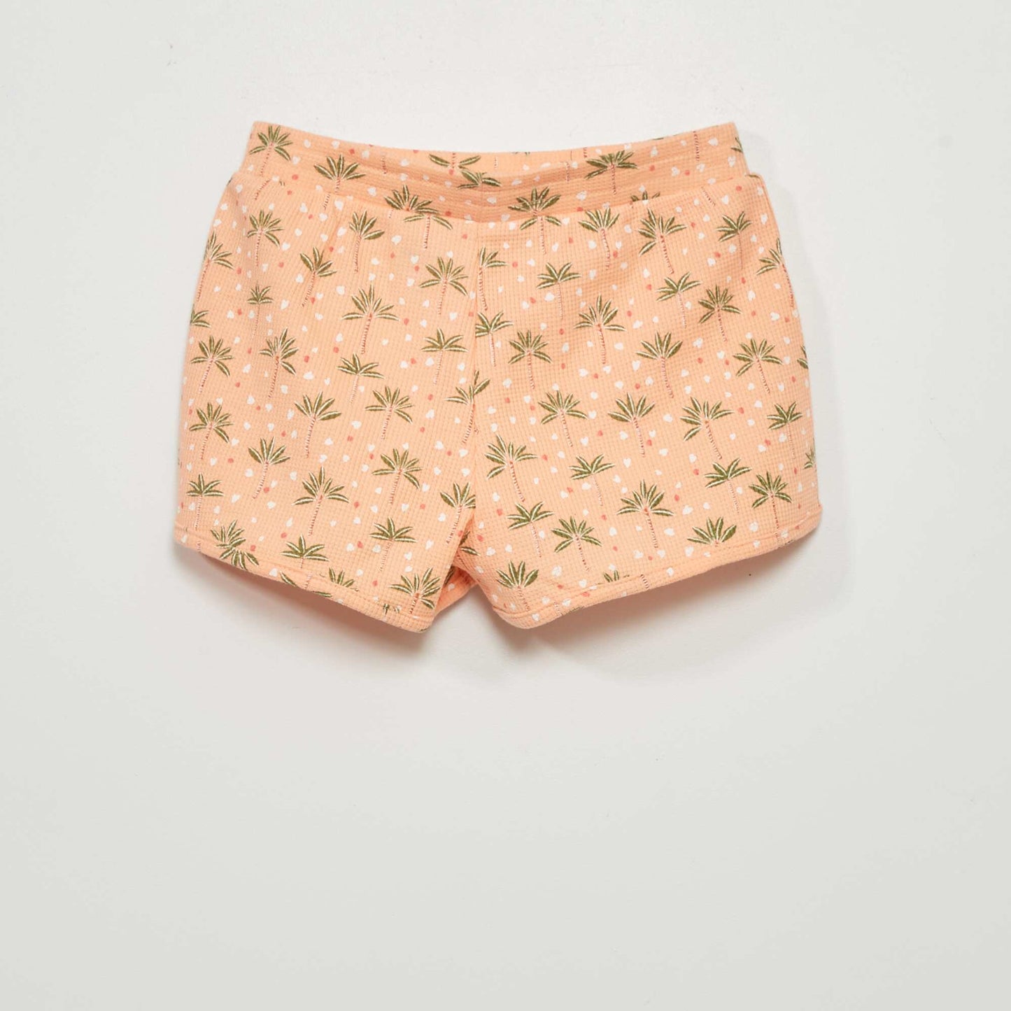 Short en maille gaufr e Rose