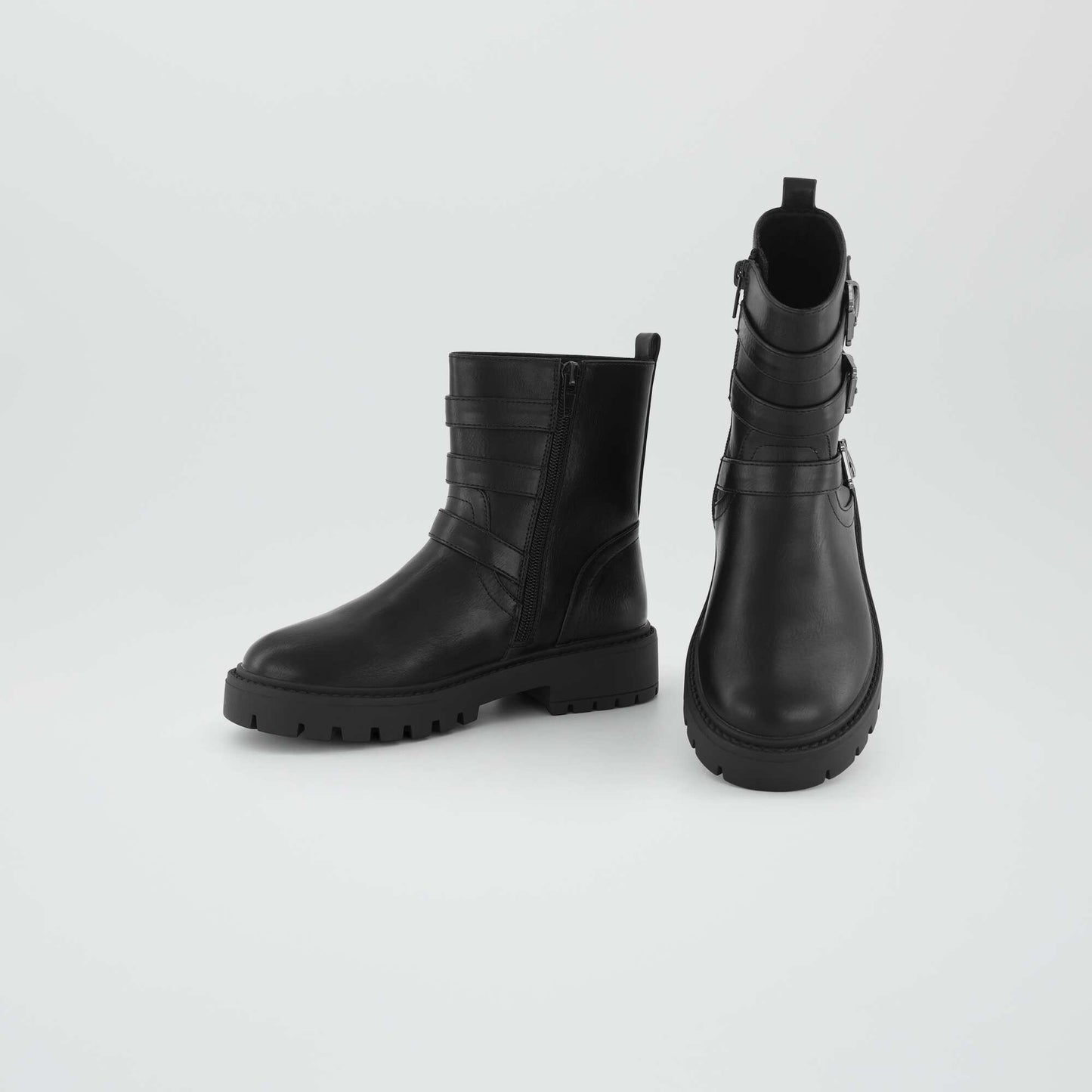 Boots semelle crant e NOIR