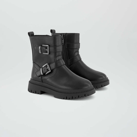 Boots semelle crant e NOIR