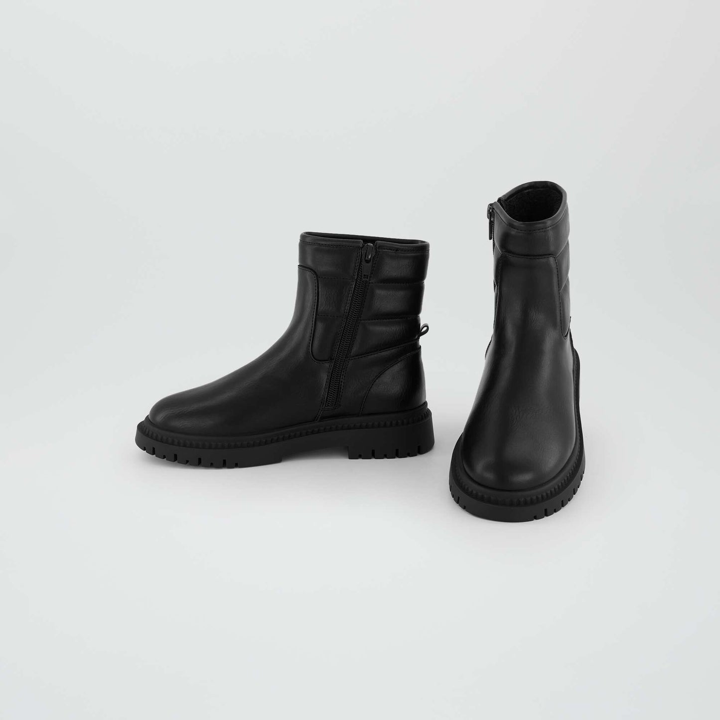 Boots semelle crant e NOIR