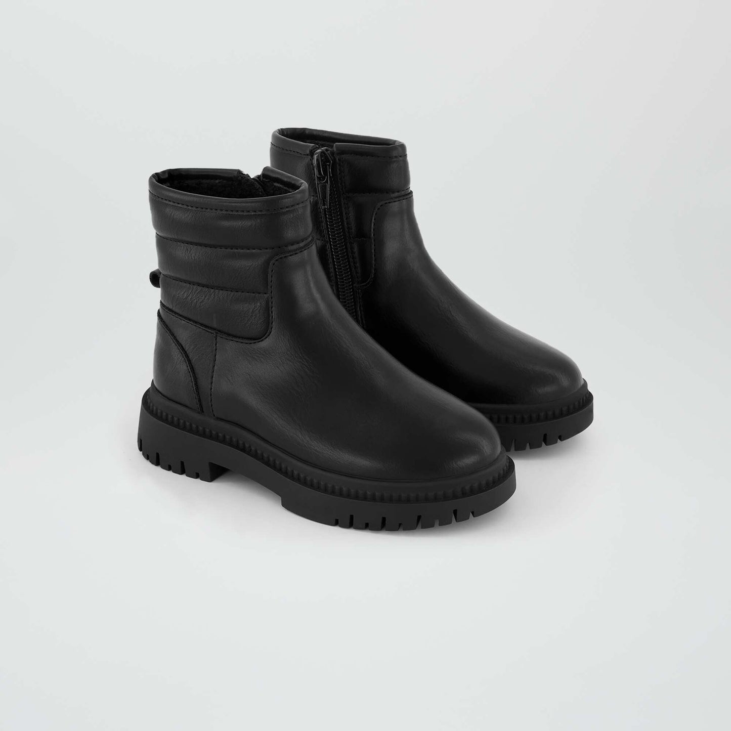 Boots semelle crant e NOIR