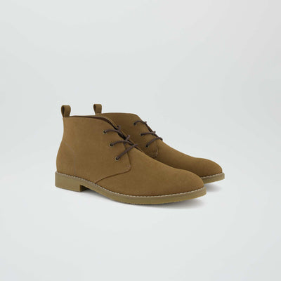 Boots lacets MARRON