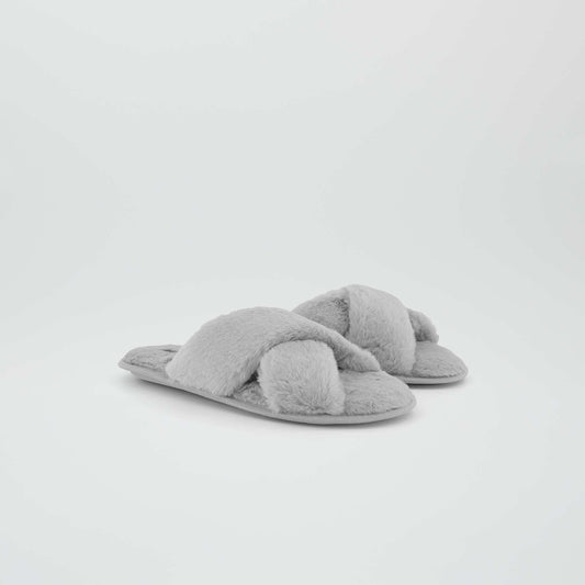 Chaussons mule GRIS