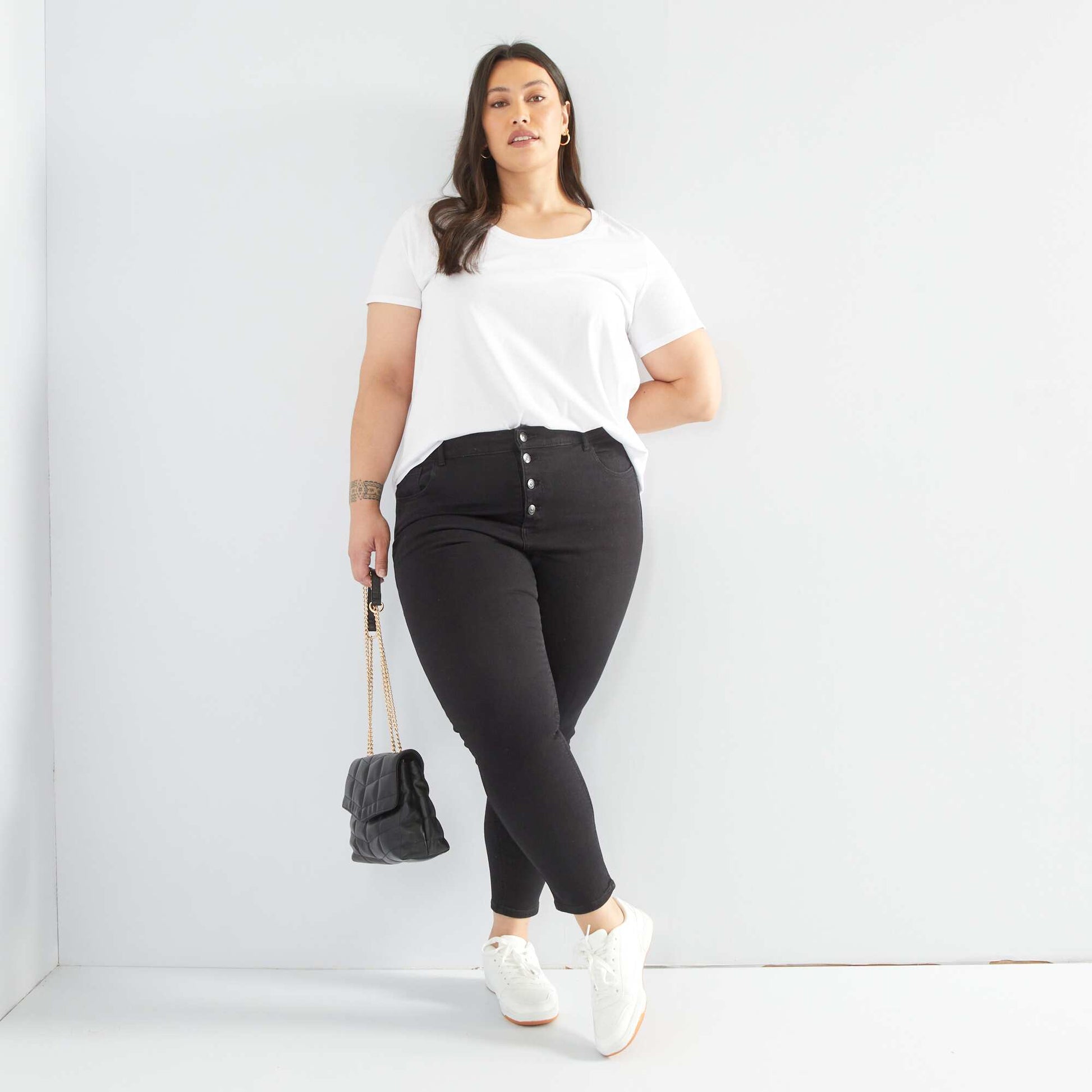 Jean skinny - L34 NOIR