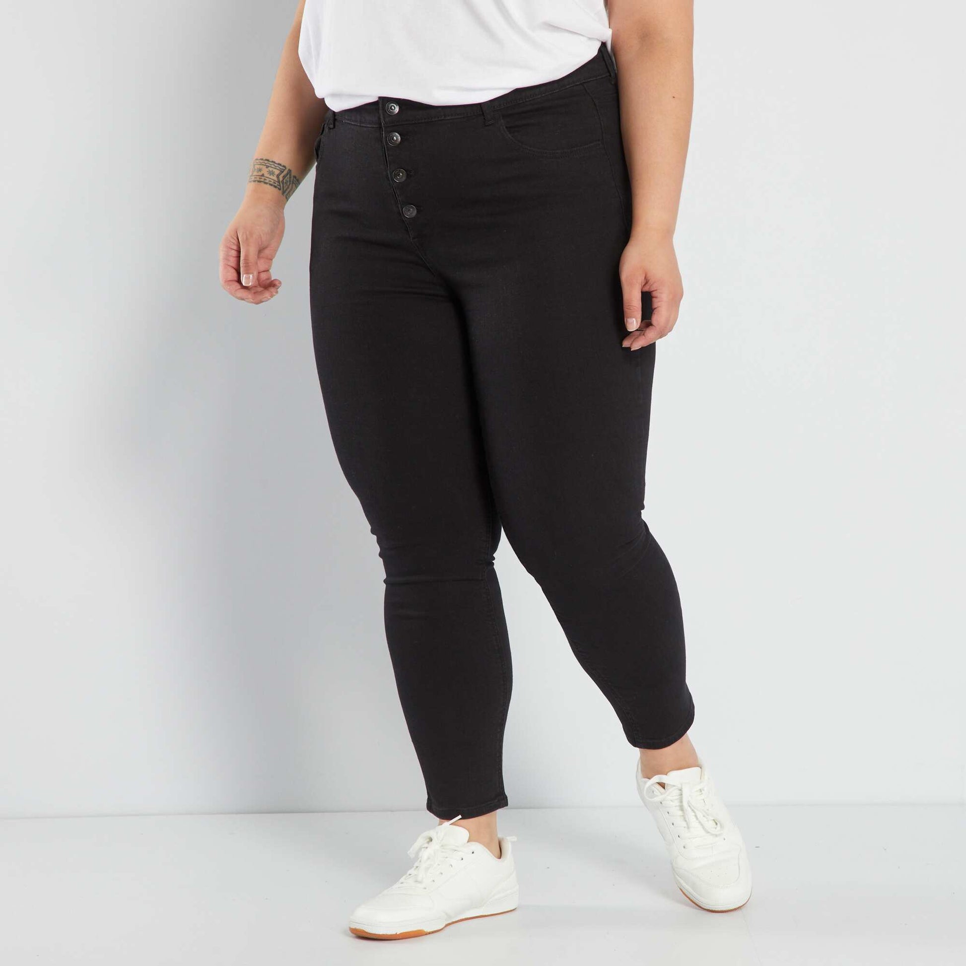 Jean skinny - L34 NOIR