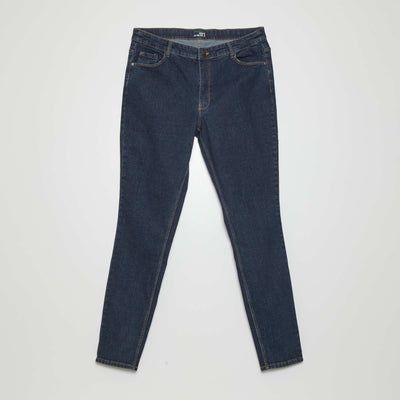 Jean slim à taille haute - L34 BRUT
